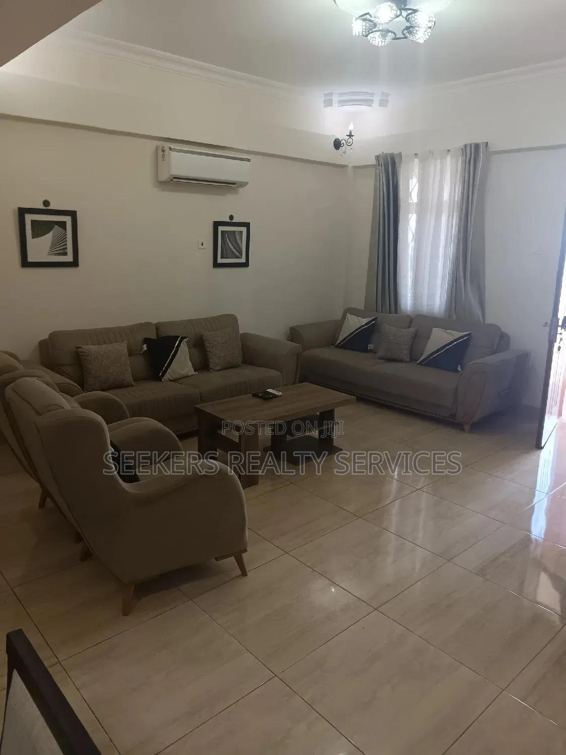 Furnished 2bdrm Apartment in Seekers Realty, Osu Ako-Adjei for rent