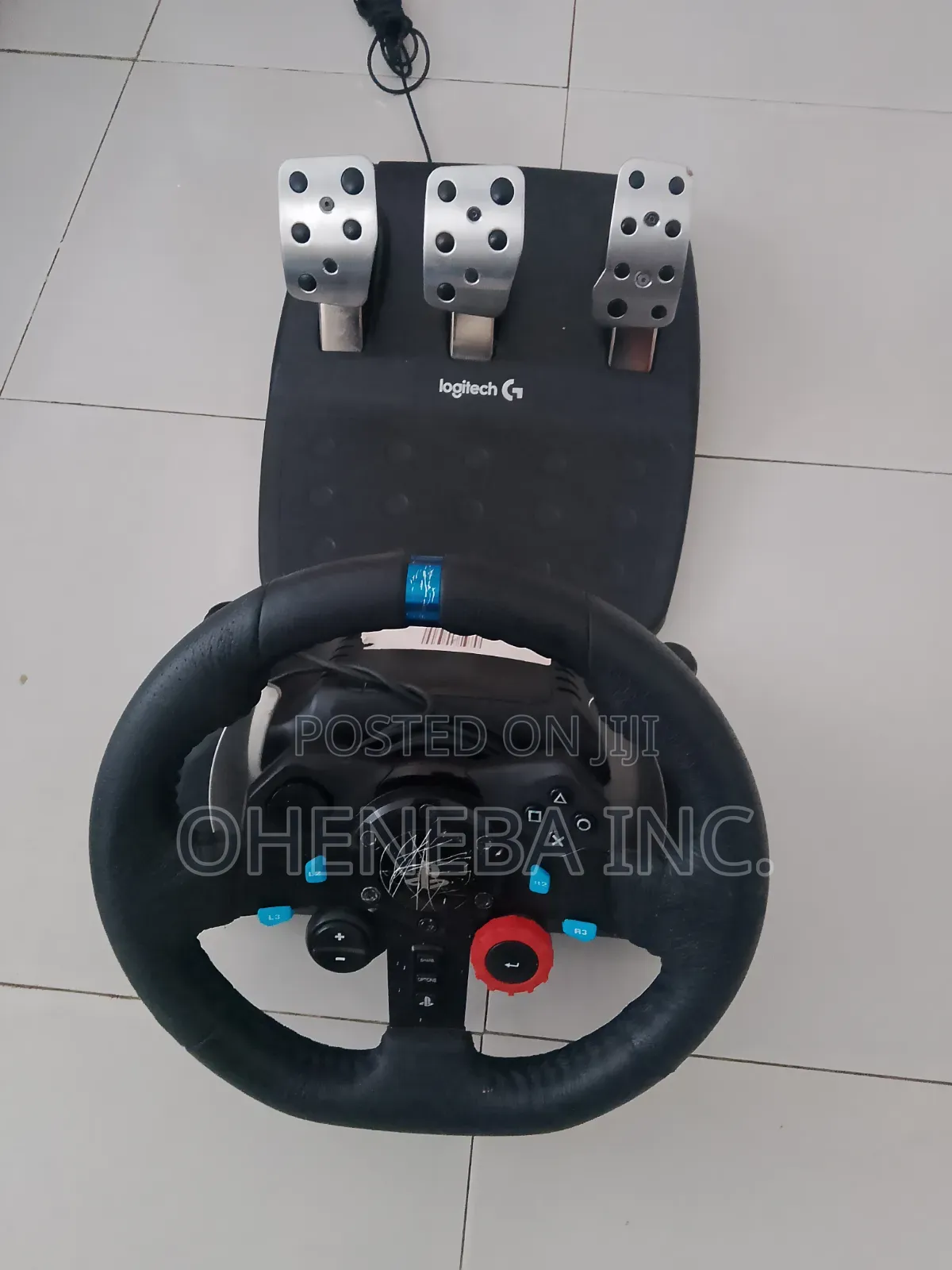 Ps5 Ps4 Logitech Power Force Steering Wheel