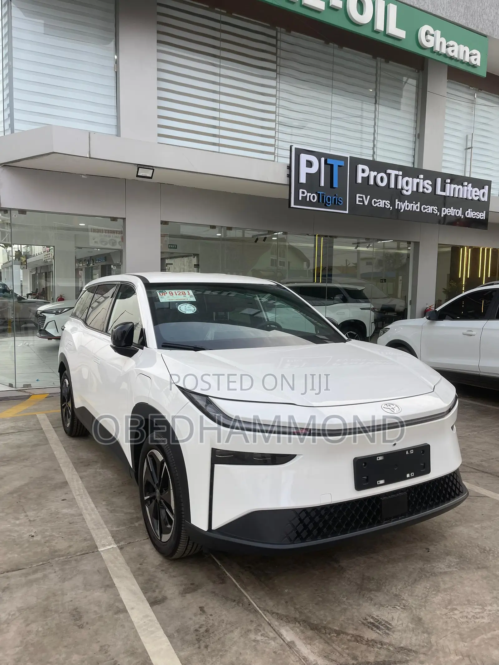 New Toyota bZ3 2025 White