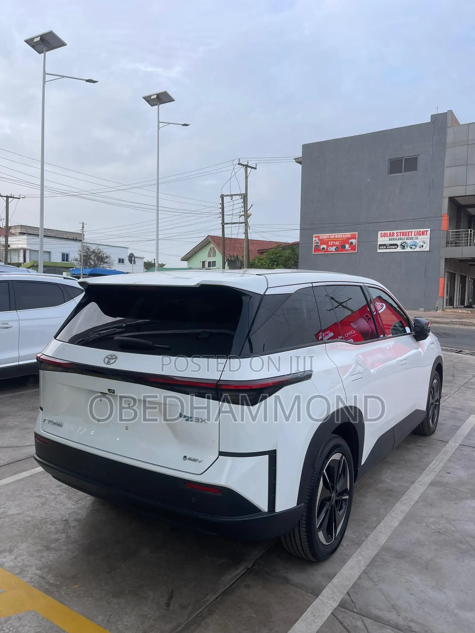 New Toyota bZ3 2025 White
