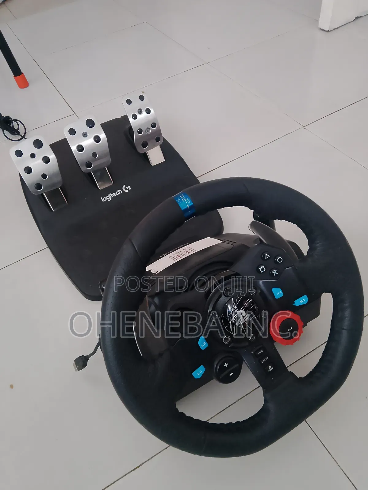 Ps5 Ps4 Logitech Power Force Steering Wheel