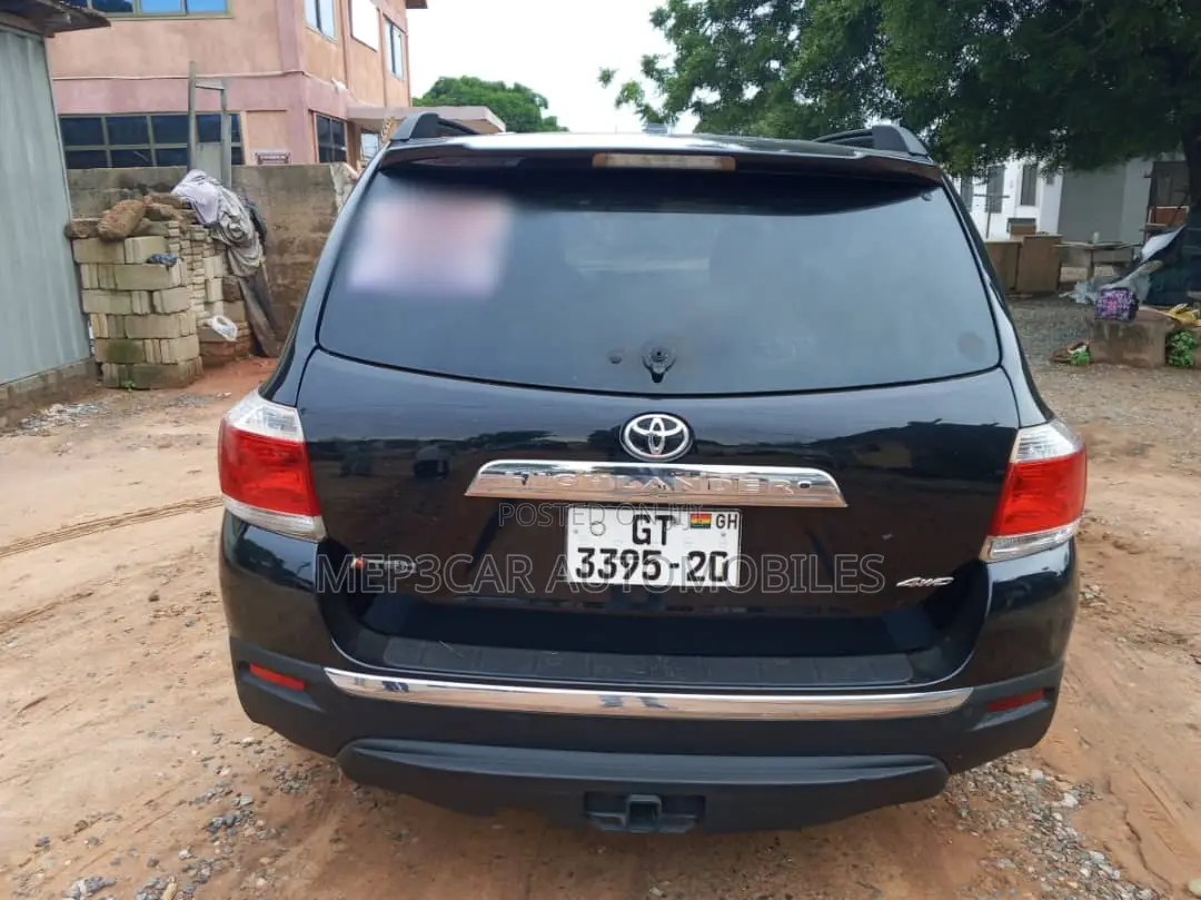 Toyota Highlander 3.5L 4WD 2013 Blue