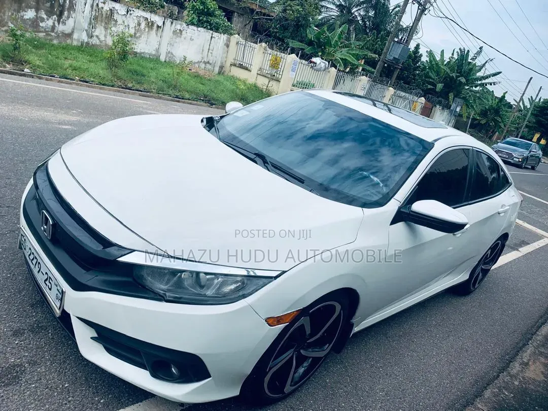 Honda Civic EX-L Sedan 2018 White