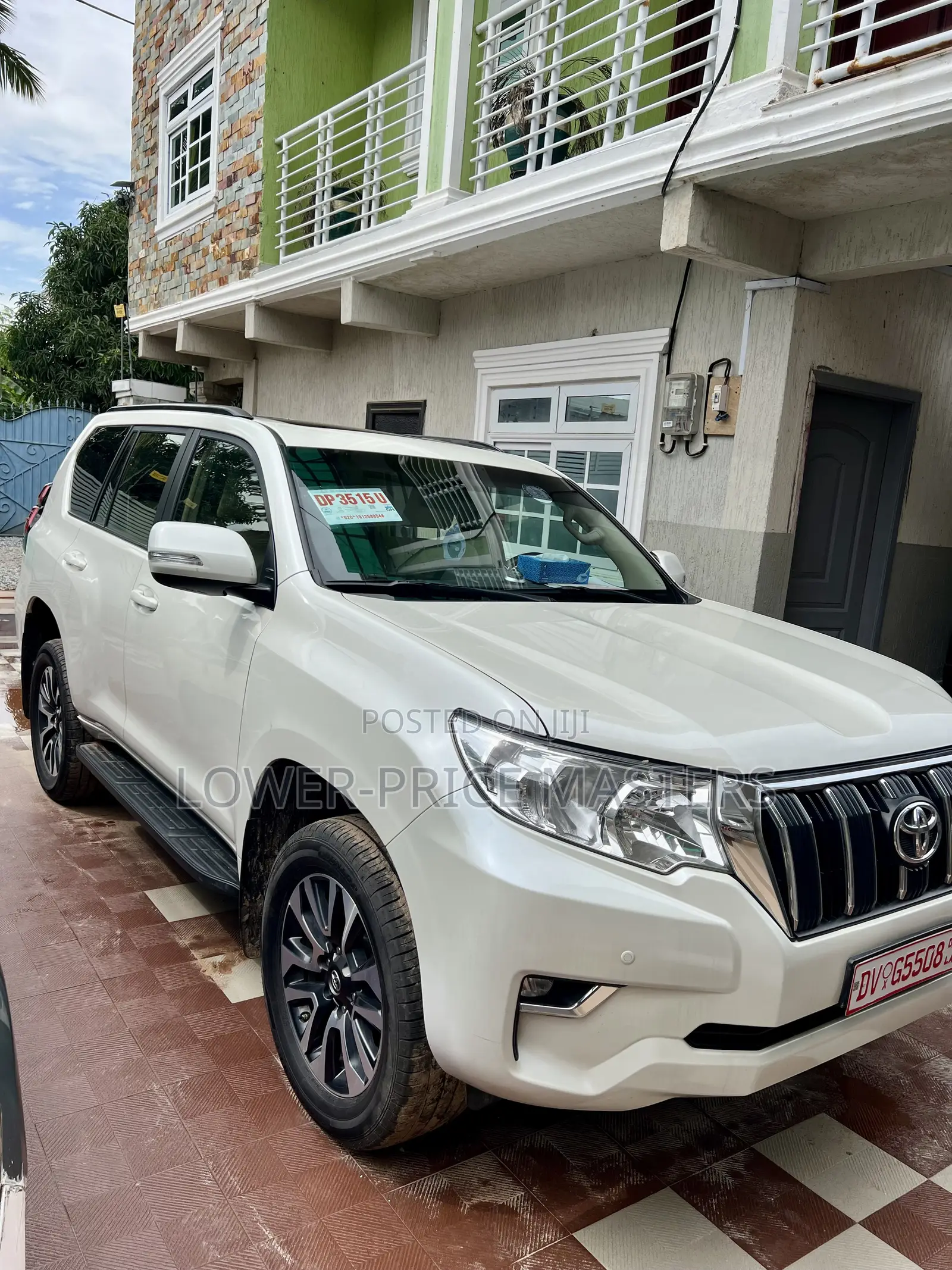 New Toyota Land Cruiser Prado 2023 White