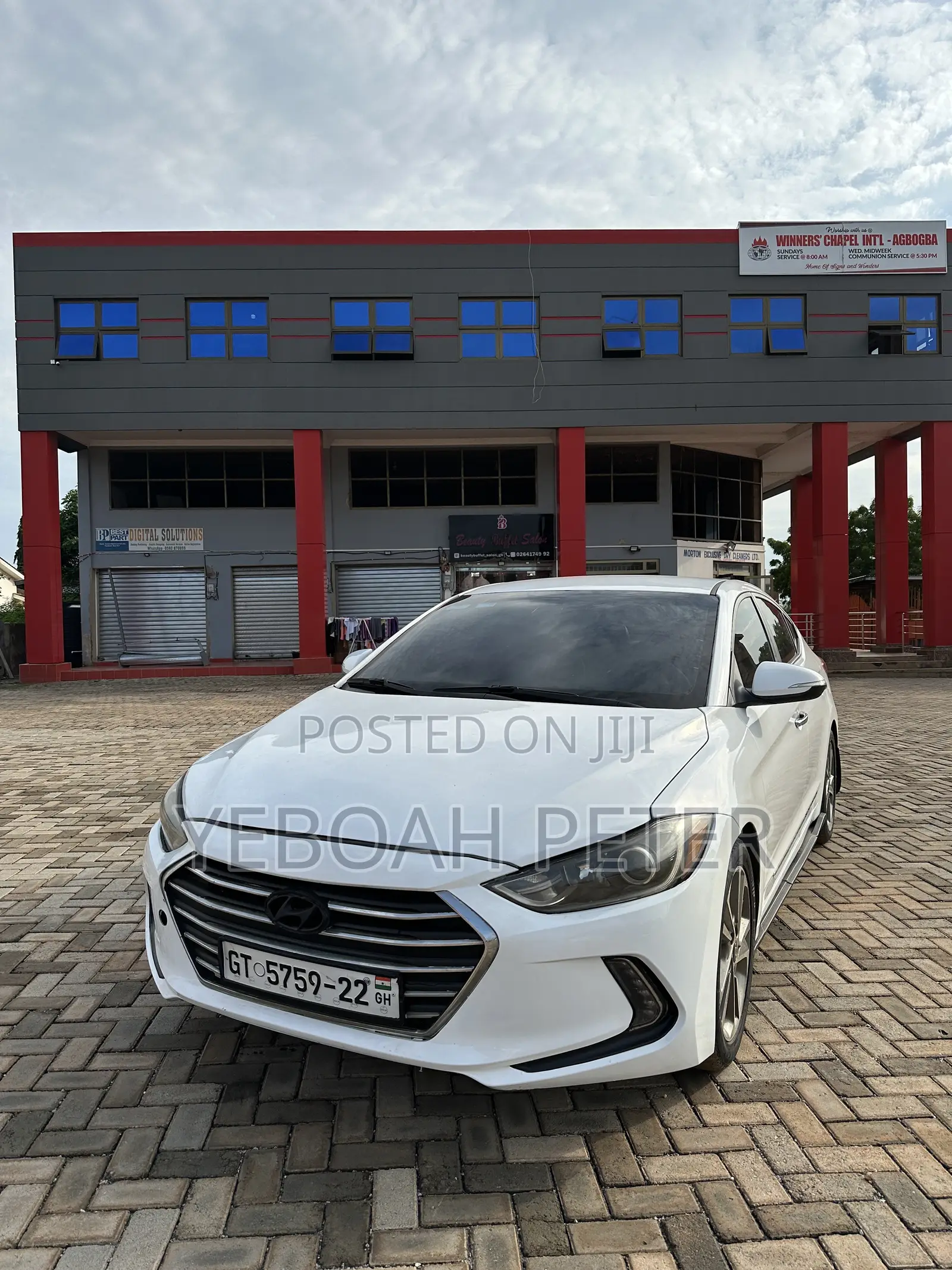 Hyundai Elantra 2017 White