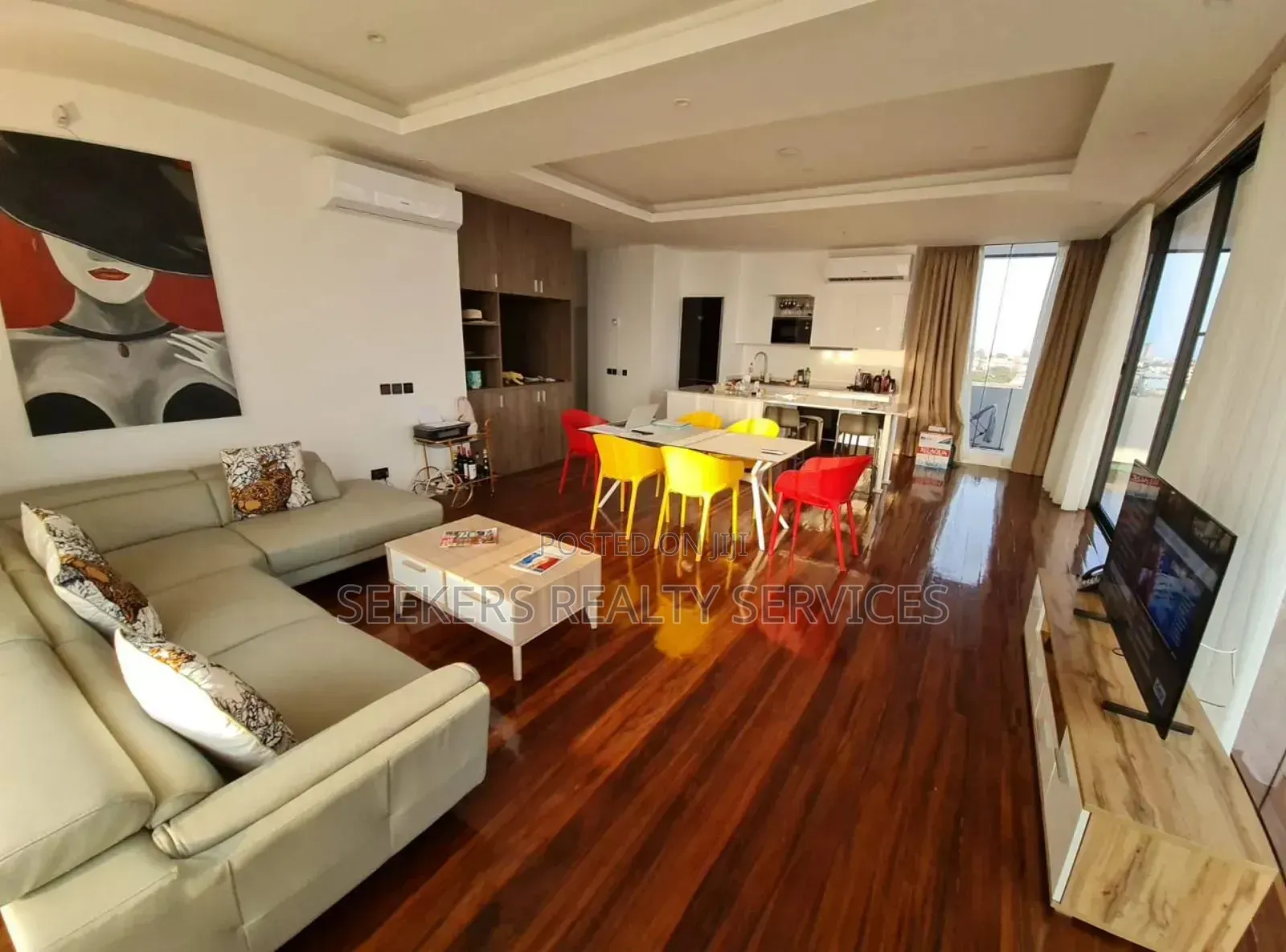 Furnished 2bdrm Penthouse in Seekers Realty, Osu Ako-Adjei for rent