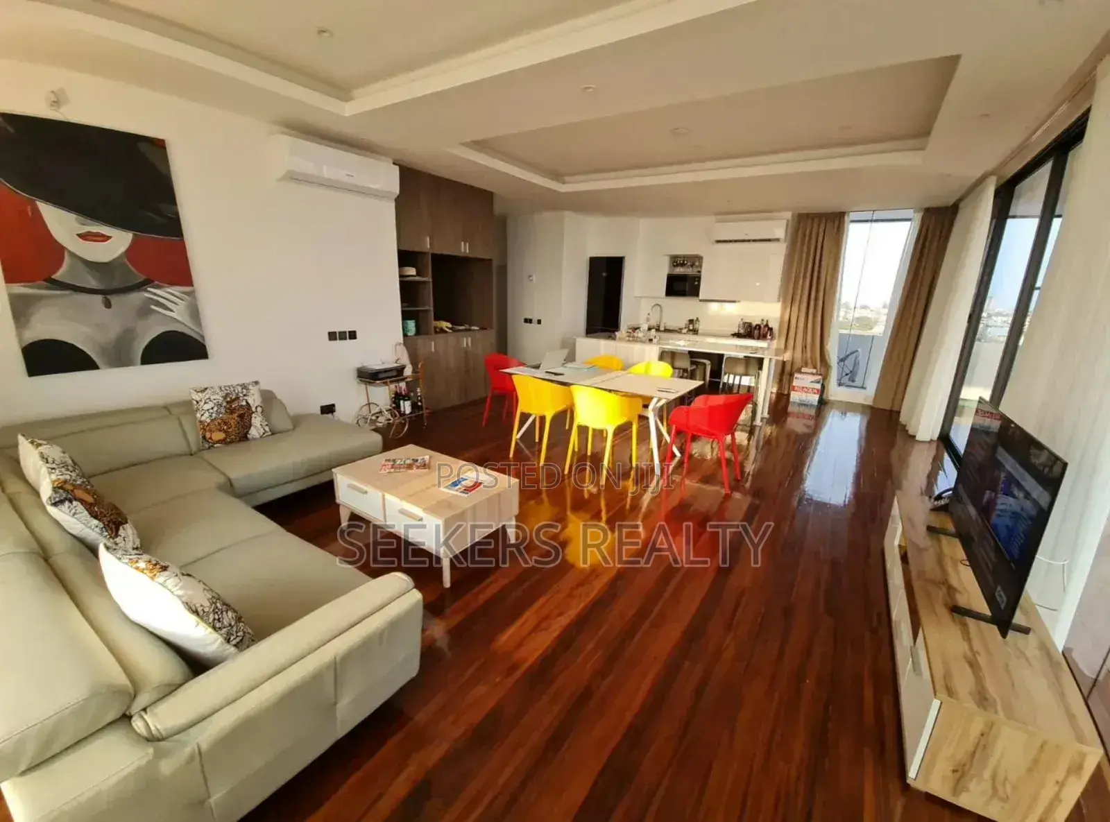 Furnished 2bdrm Penthouse in Seekers Realty, Osu Ako-Adjei for rent