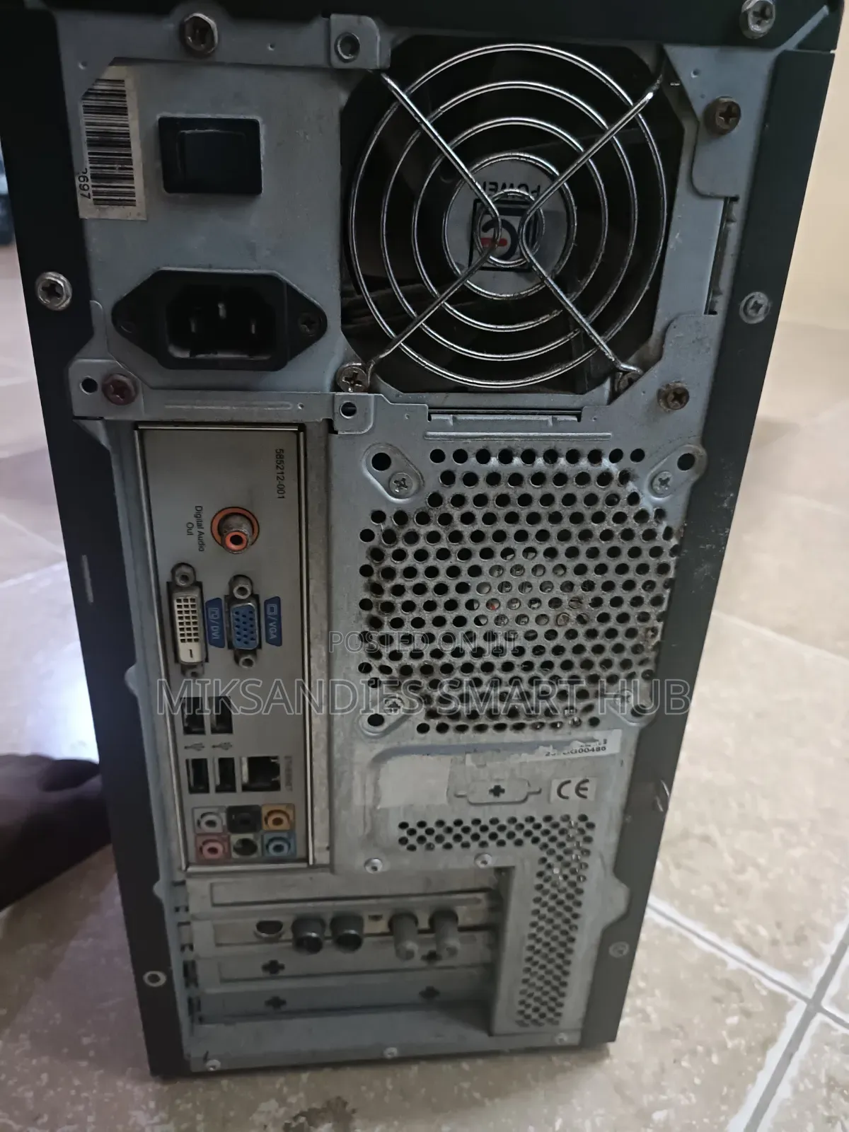 Desktop Computer HP 6GB Intel Core 2 Quad HDD+SSD 320GB