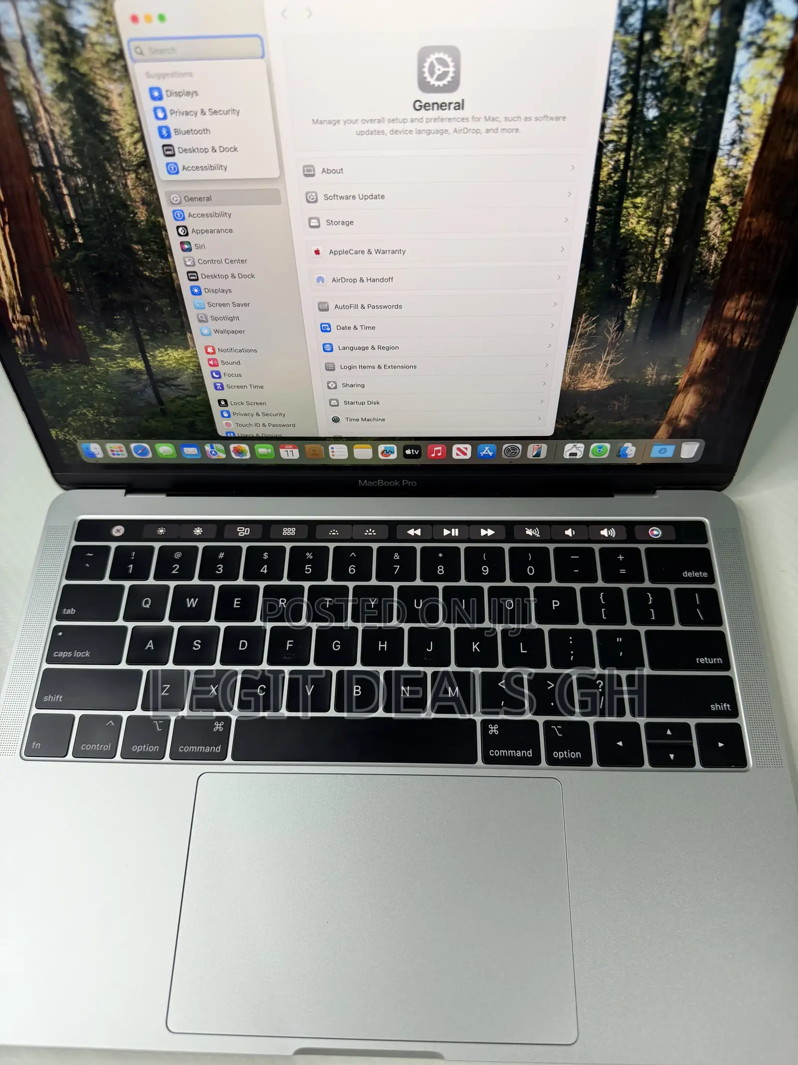 Laptop Apple MacBook Pro 2019 8GB Intel Core i5 SSD 128GB