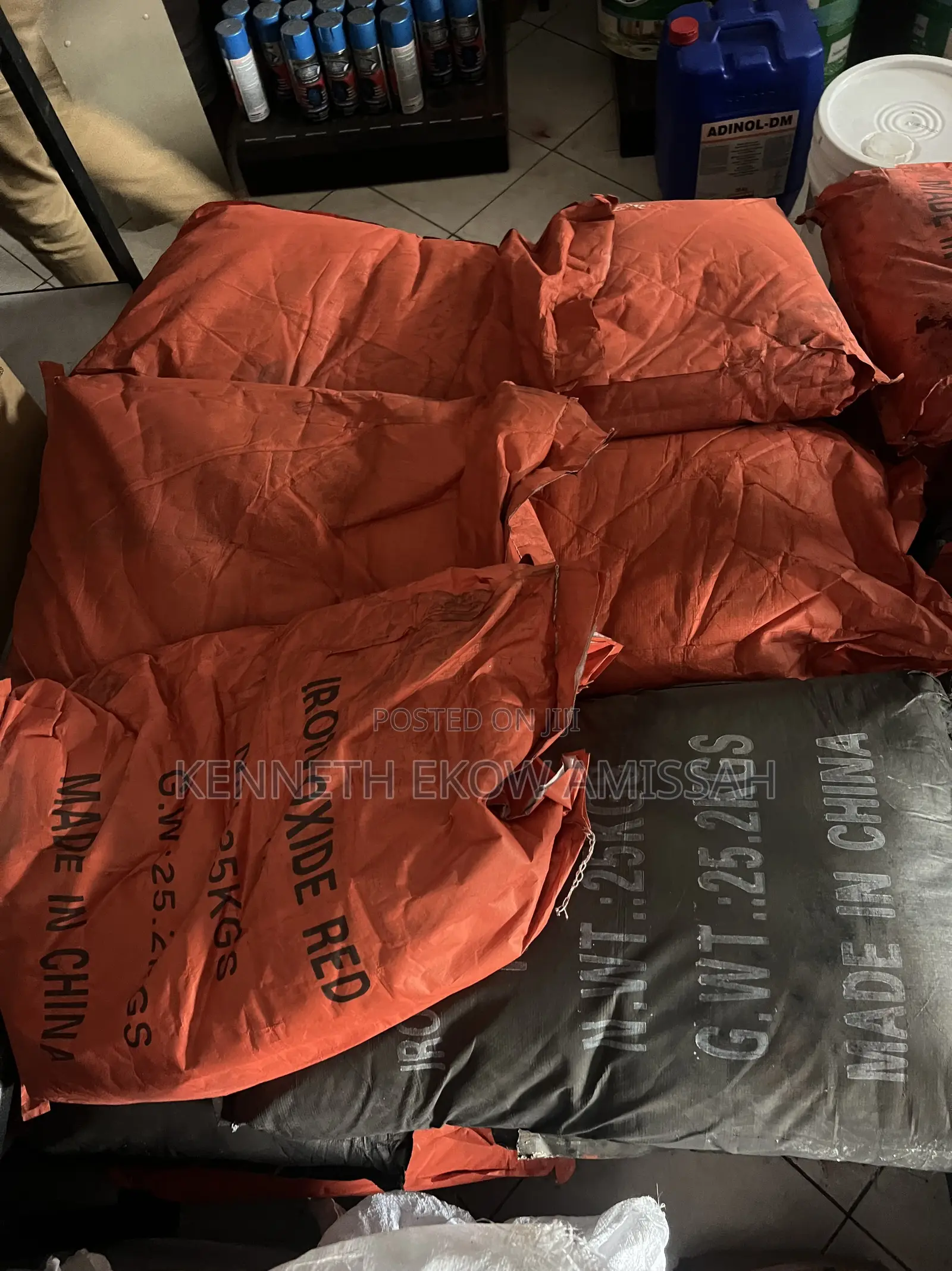 Stamp Concrete Iron Oxide Pigment