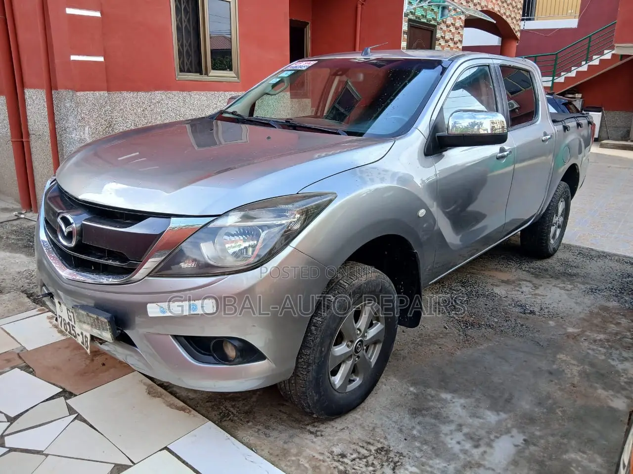 Mazda BT-50 2015 Silver