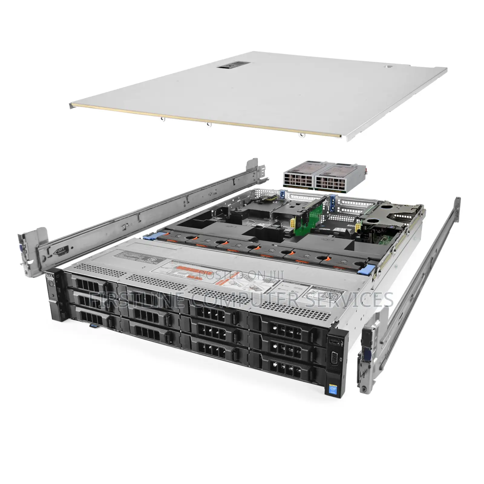 New Server Dell PowerEdge R730 64GB Intel Xeon SSHD (Hybrid) 4T