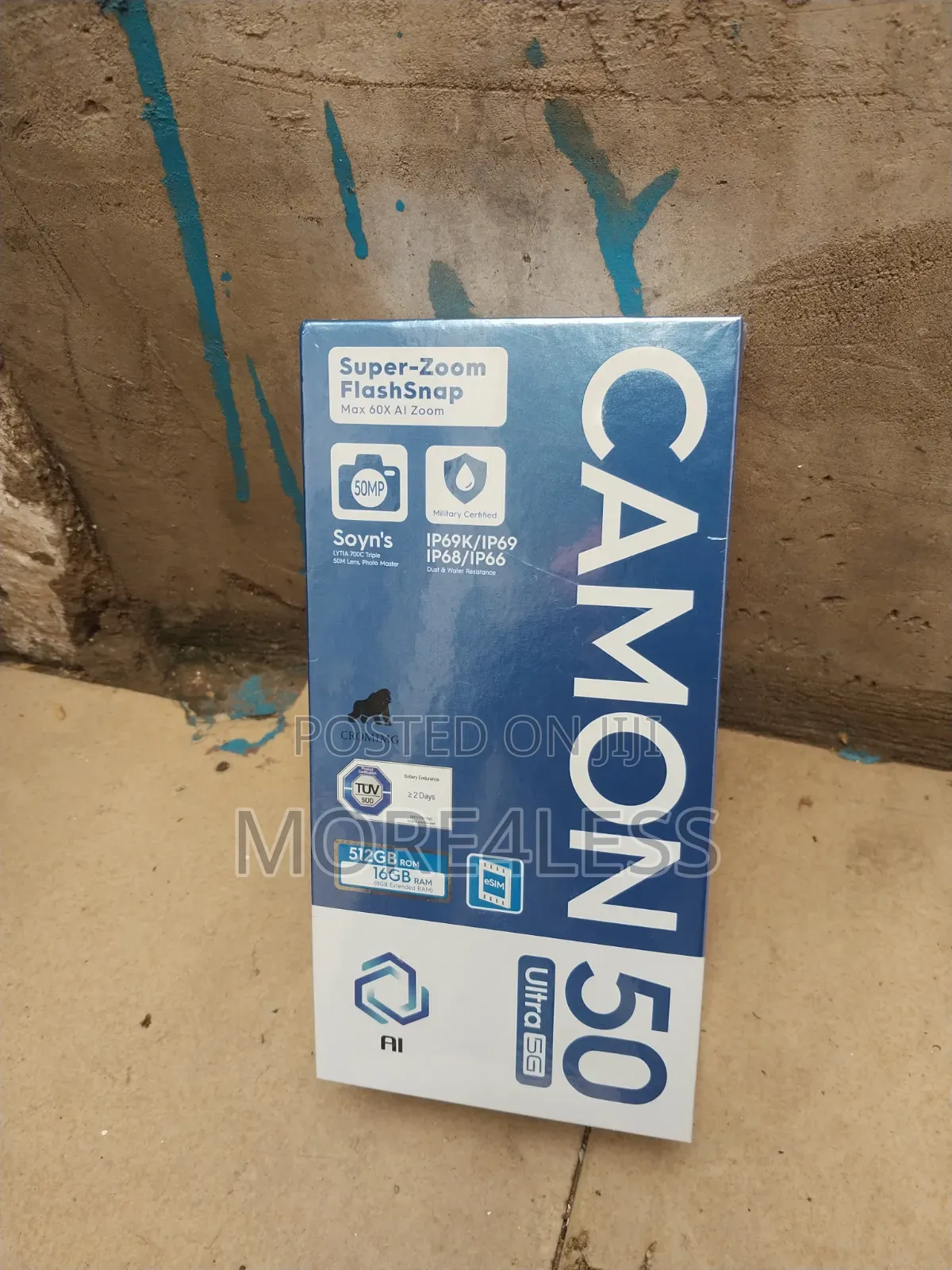 New Tecno Camon 50 Ultra 512 GB Purple