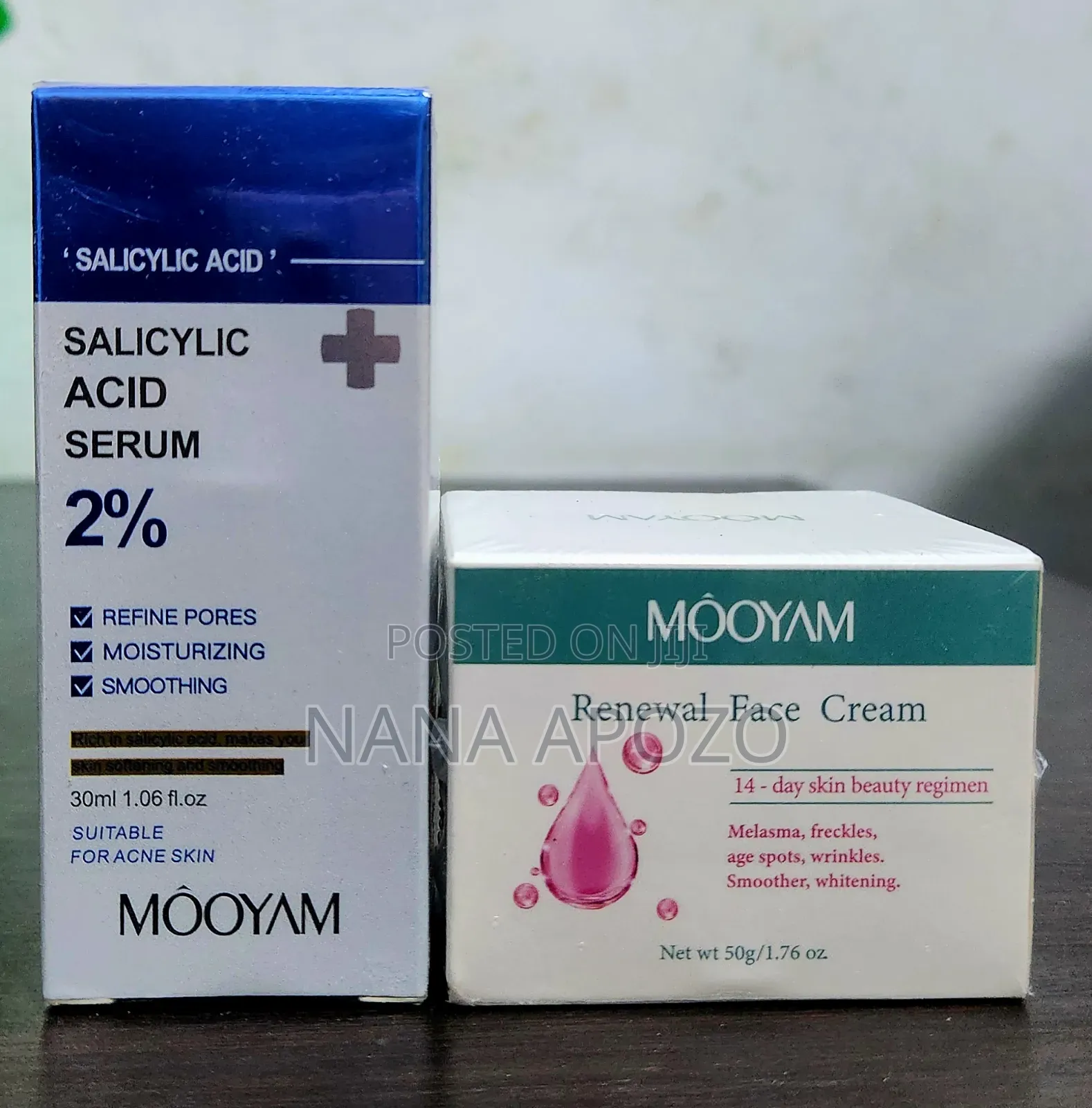 Mooyam Renewal Face Cream and Salicylic Acid Serum