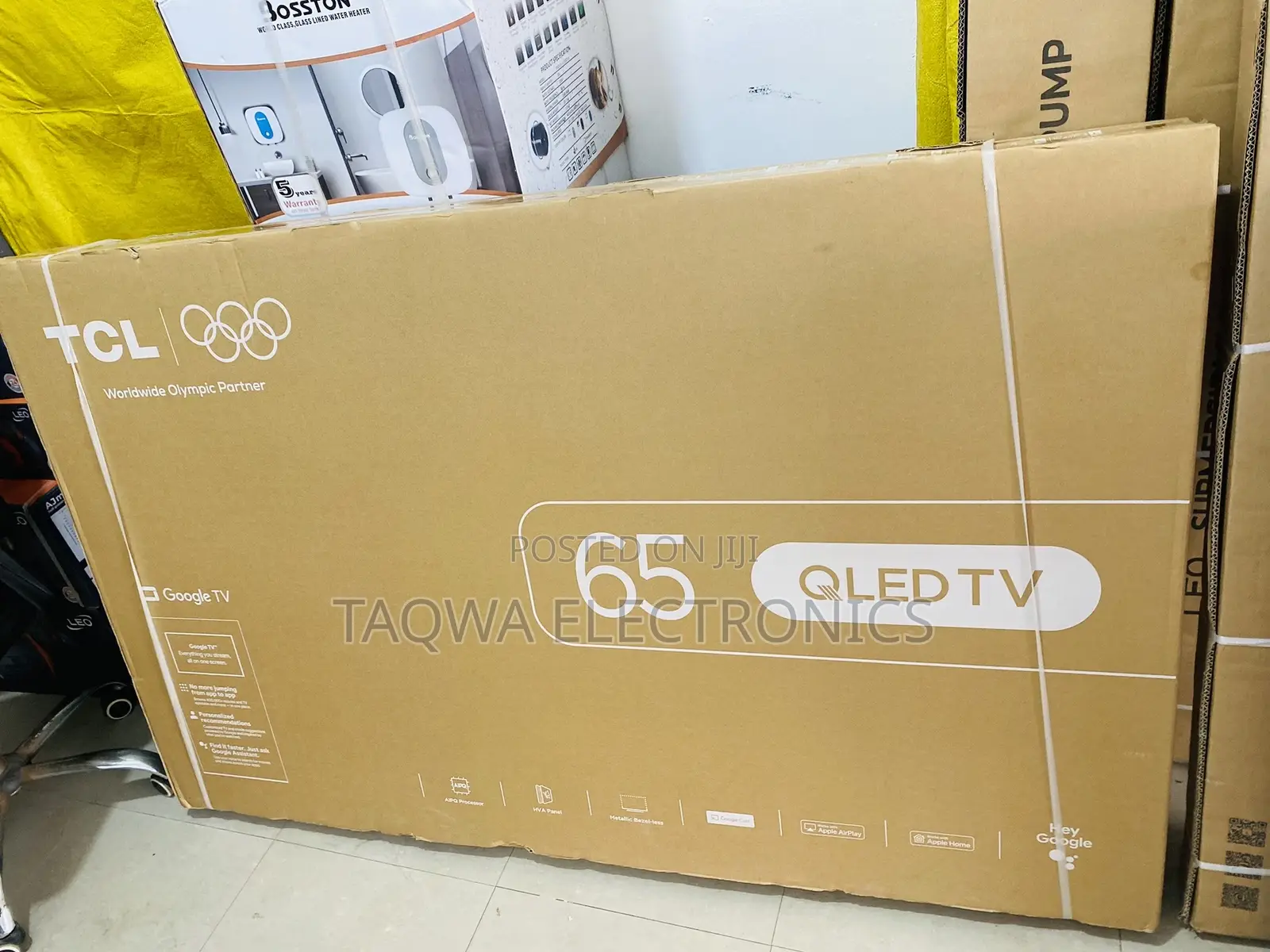 TCL 65 Qled Mapping Real Google Tv