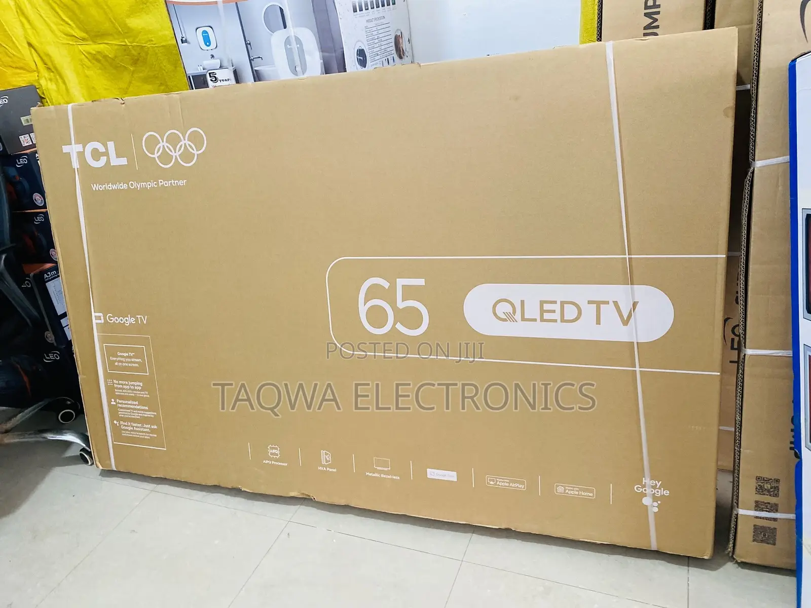 TCL 65 Qled Mapping Real Google Tv