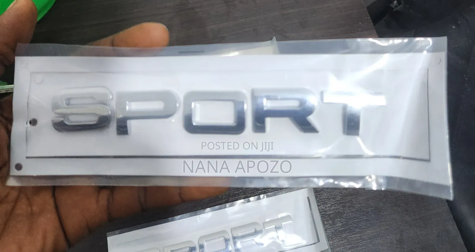 Chrome Sports Letters for Range Rover, Land Rover and Many More Cars