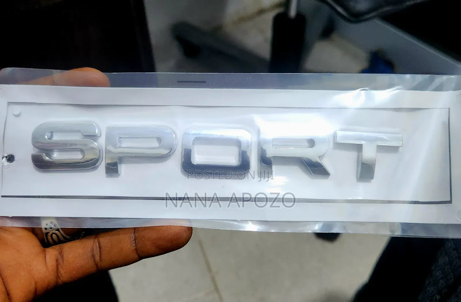 Chrome Sports Letters for Range Rover, Land Rover and Many More Cars