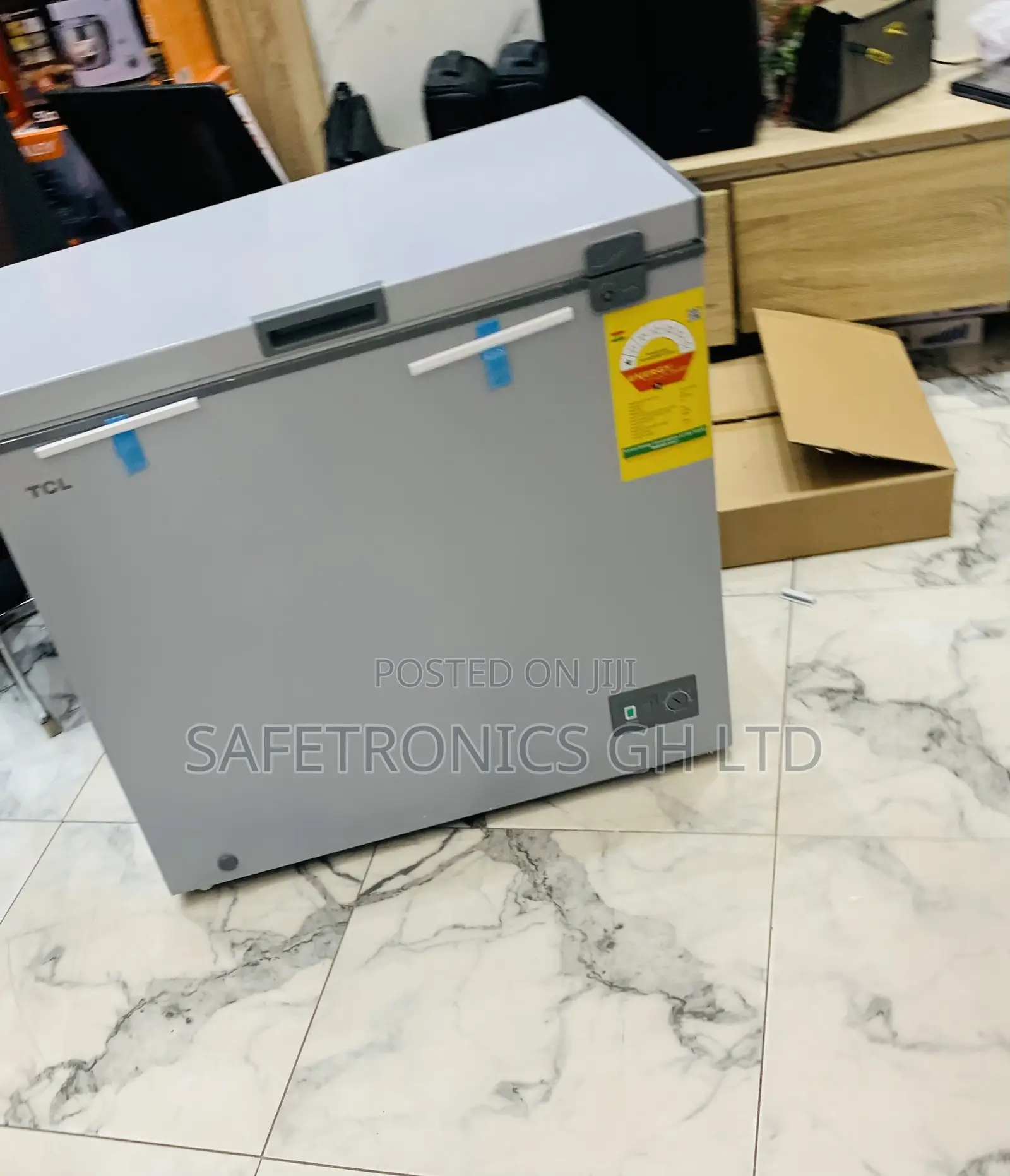 Original Grey TCL 200l F257cfsl Chest Freezer
