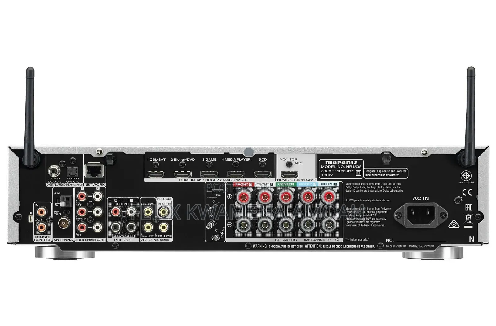 Marantz Av Receiver Nr1508 Inbuilt Bluetooth