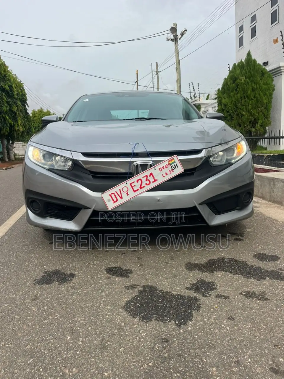 Honda Civic LX Coupe 2018 Silver