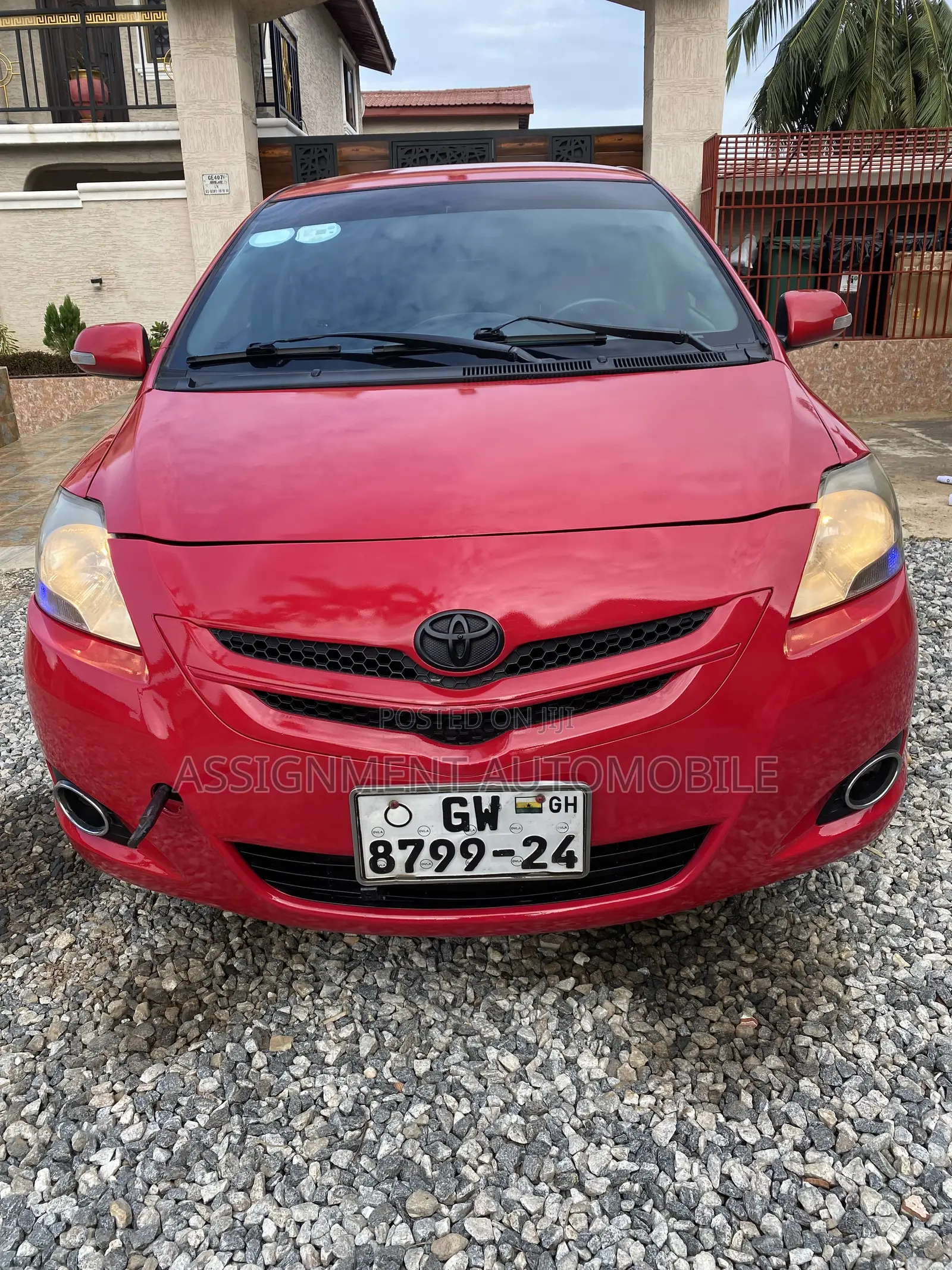 Toyota Vios 2012 Red