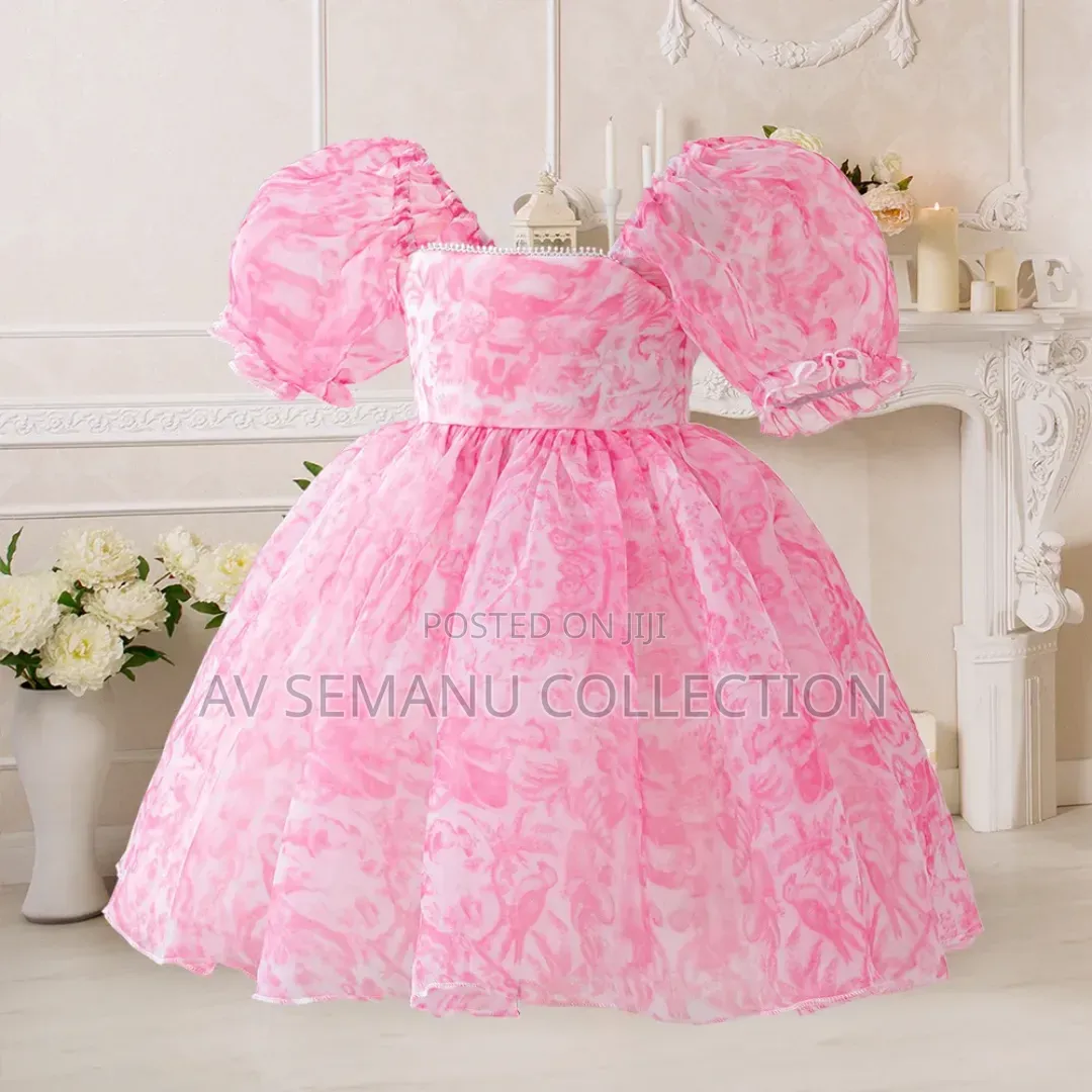 Girls Beautiful Flowers Dress