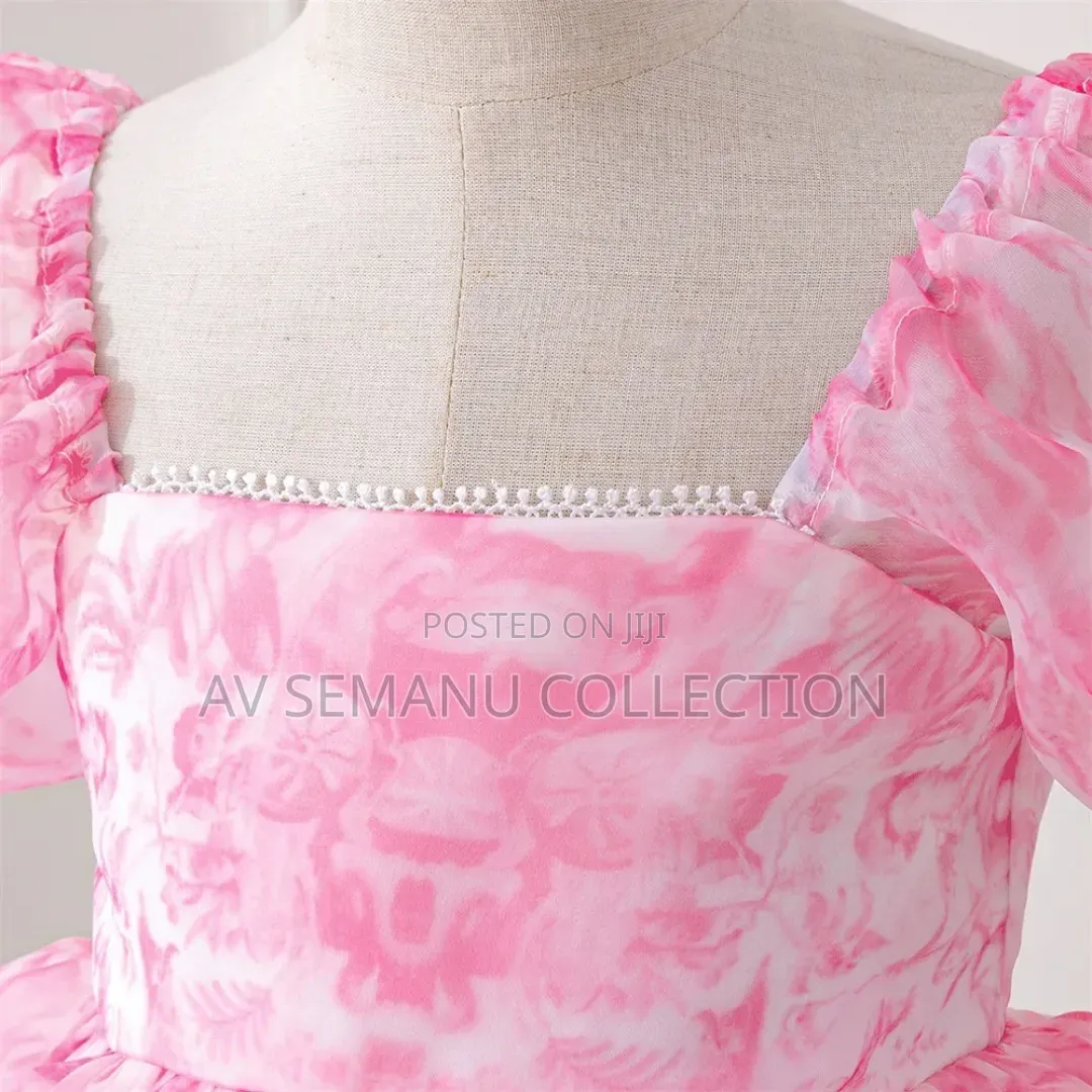 Girls Beautiful Flowers Dress