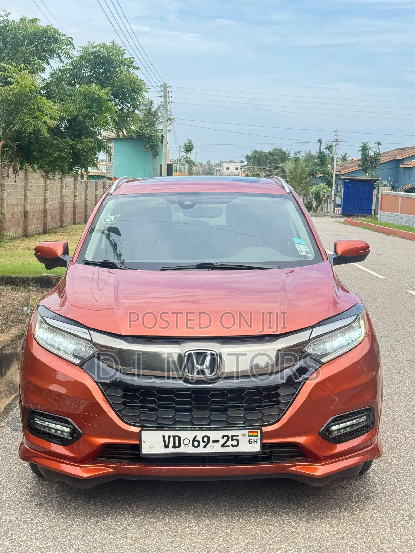 Honda HR-V Touring AWD 2020 Orange