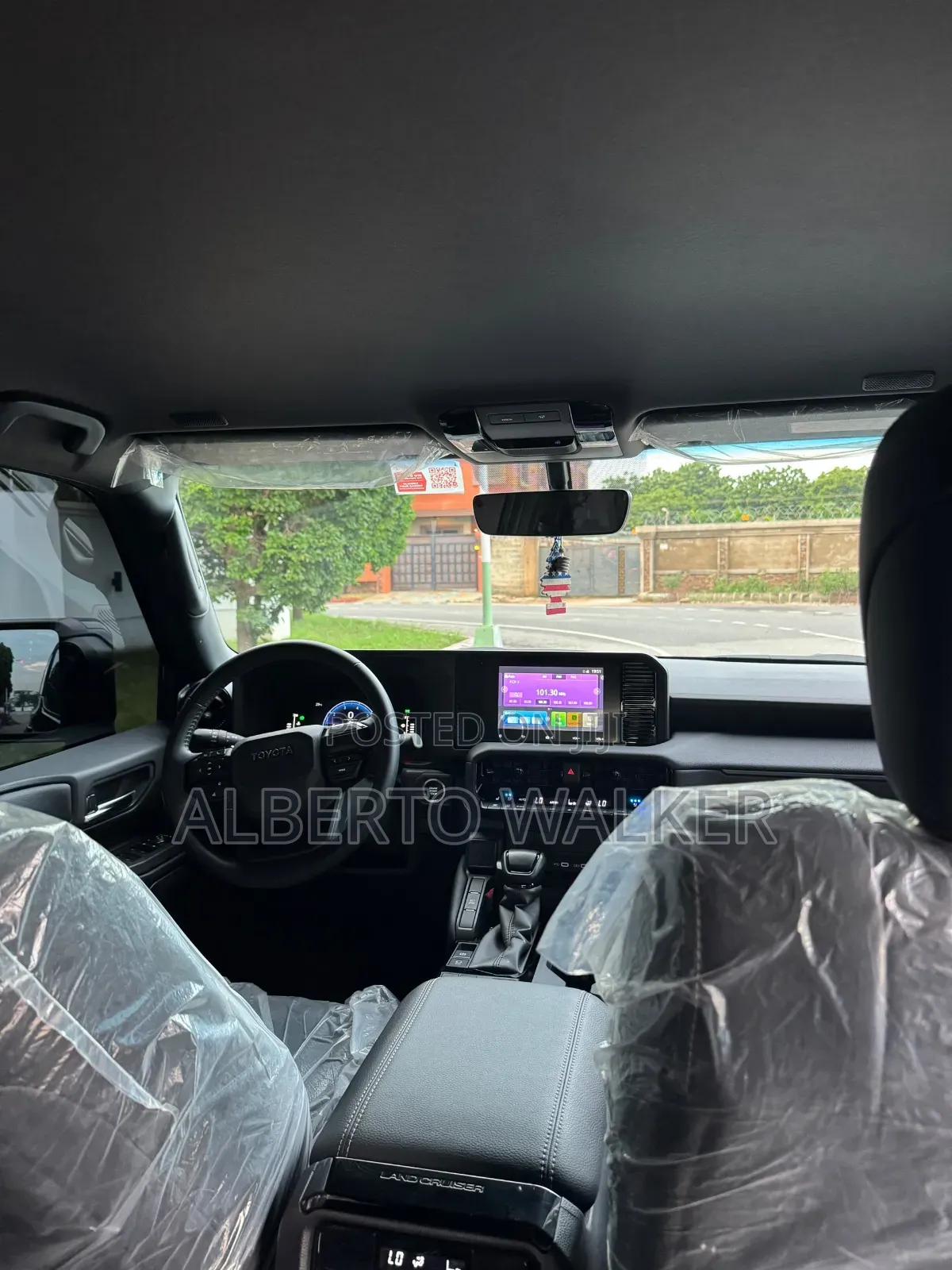 New Toyota Land Cruiser Prado 2025 Black
