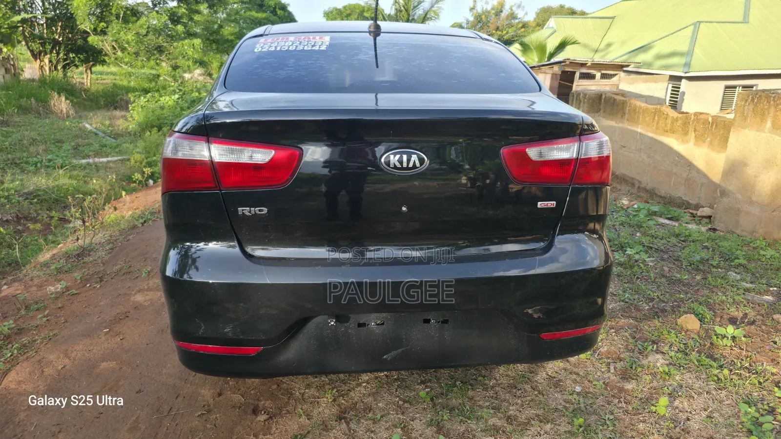 Kia Rio LX 4dr Sedan (1.6L 4cyl 6M) 2017 Black