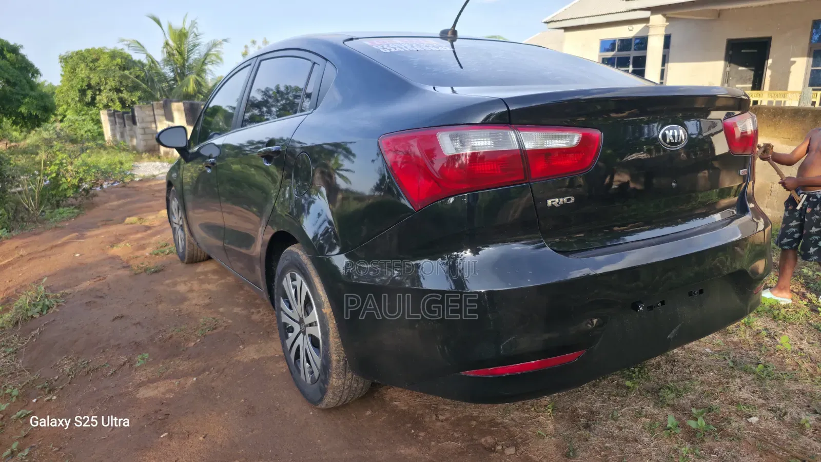 Kia Rio LX 4dr Sedan (1.6L 4cyl 6M) 2017 Black