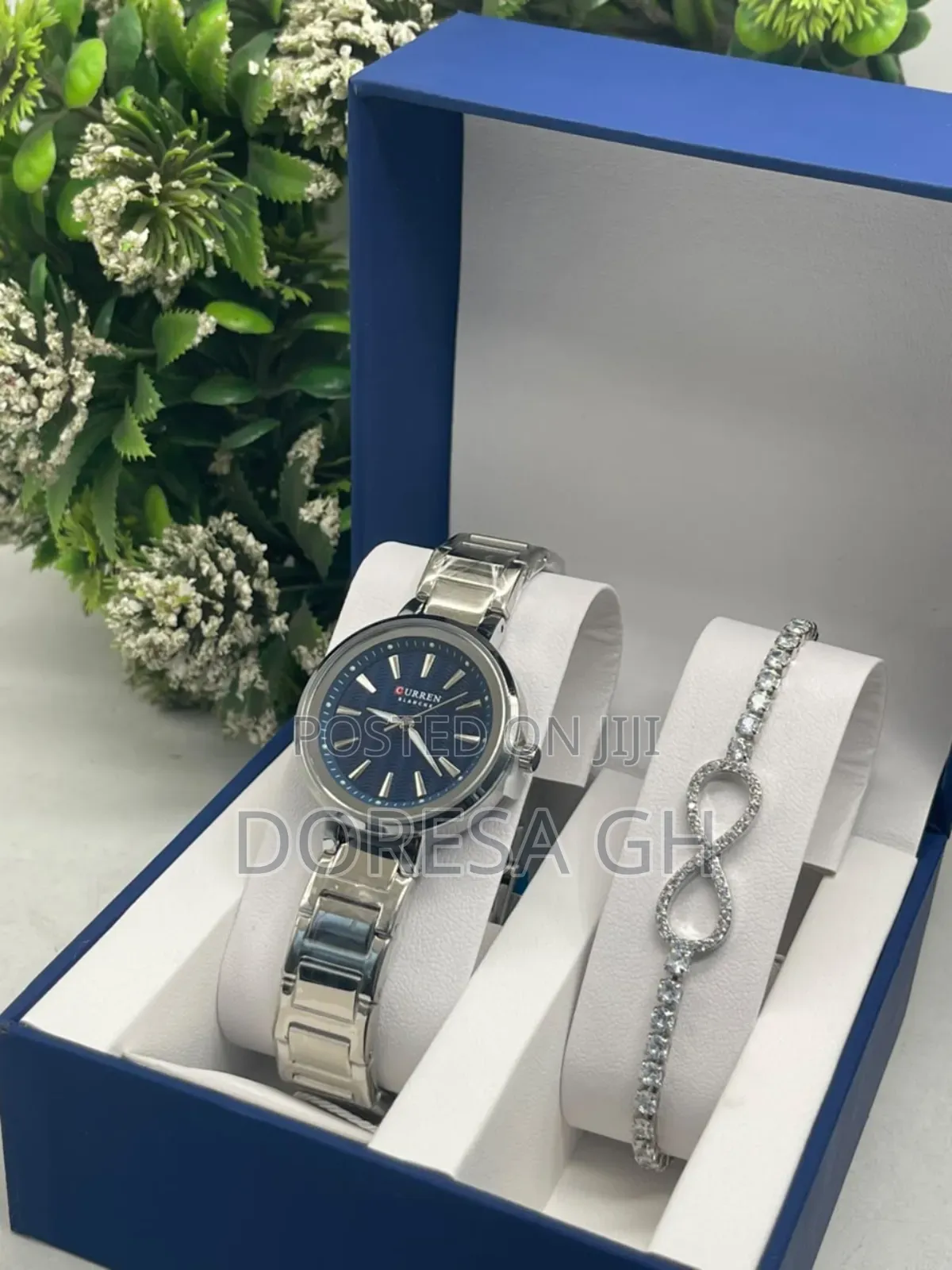 Ladies Curren Watch Bracelet Set – Elegant Gift Set for Her