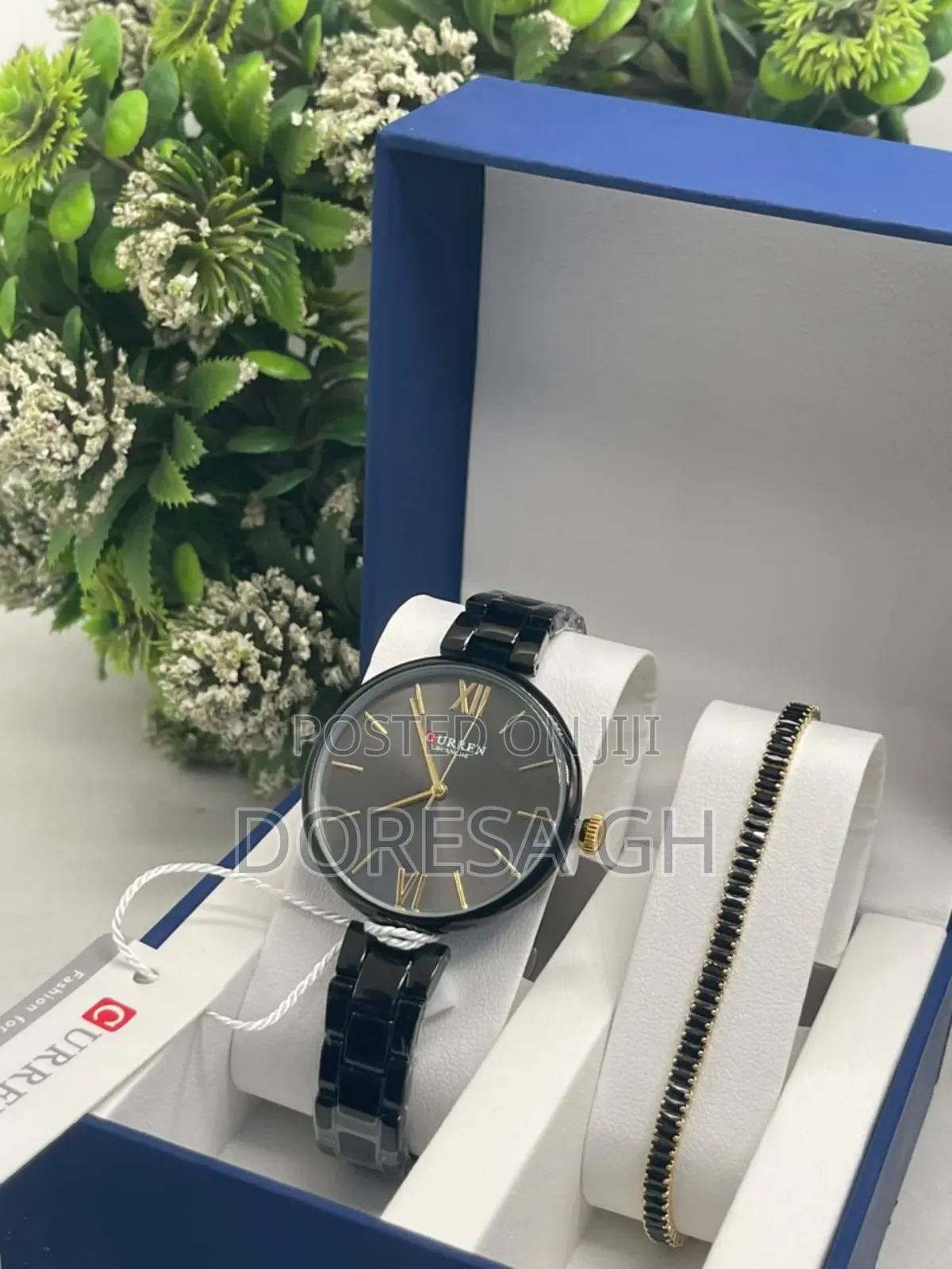 Ladies Curren Watch Bracelet Set – Elegant Gift Set for Her