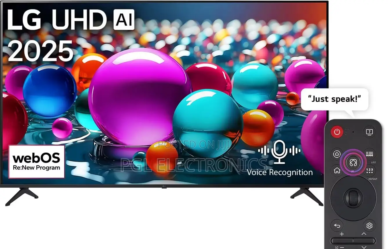 Lg 75 Inch Uhd Ai Ua85 Smart Tv Ai Magic Remote Hdr10 Webos25 2025
