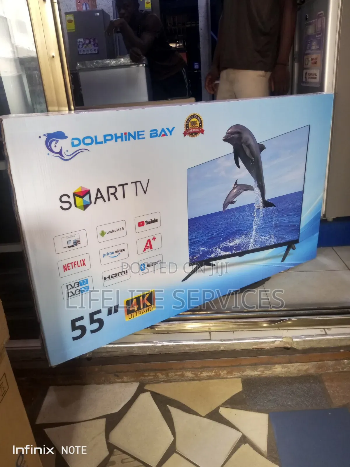 55" Smart Tv - Dolphin Bay Picture Quality