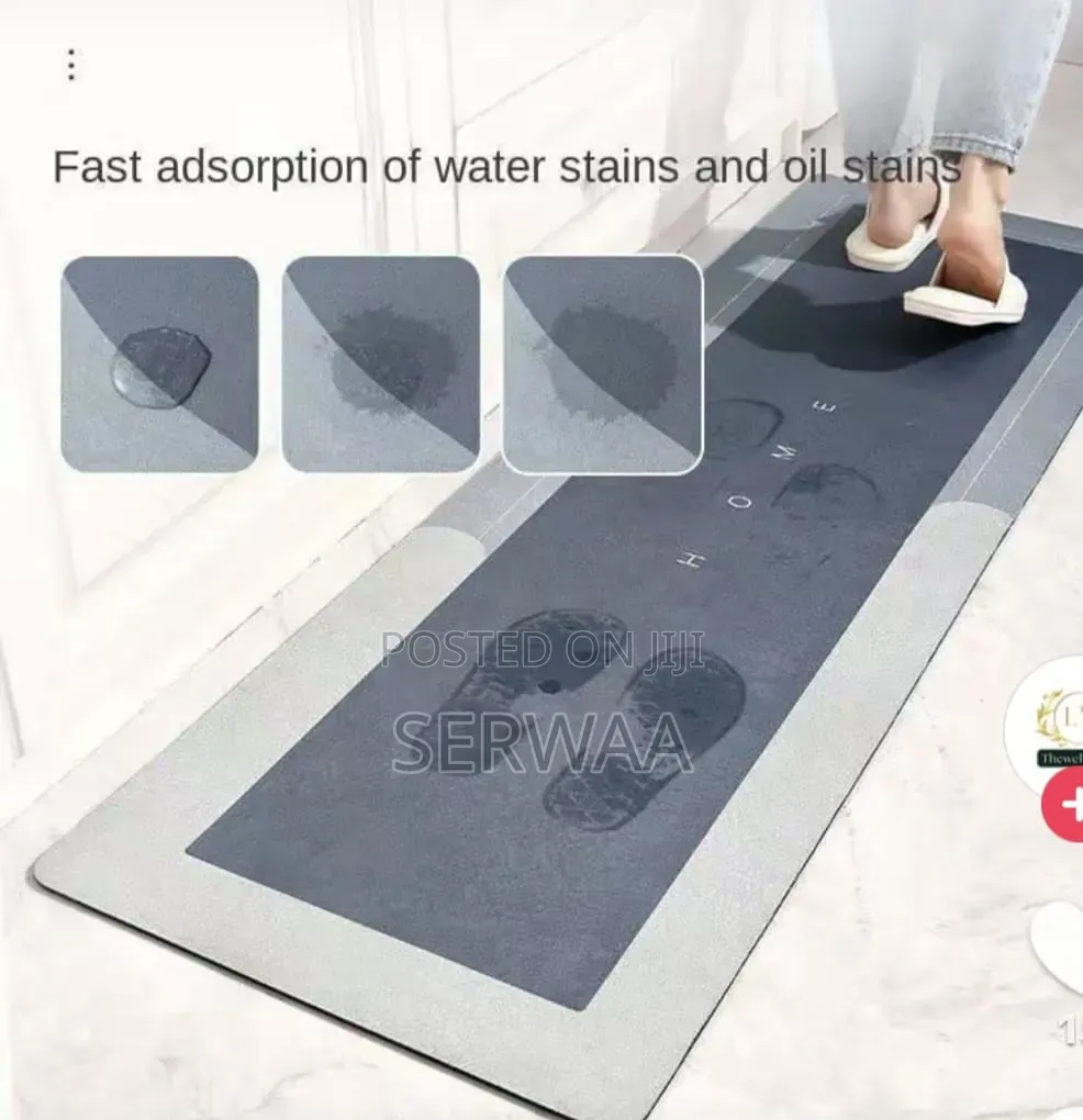 Absorbent Big Size 2 Piece Kitchen Mats