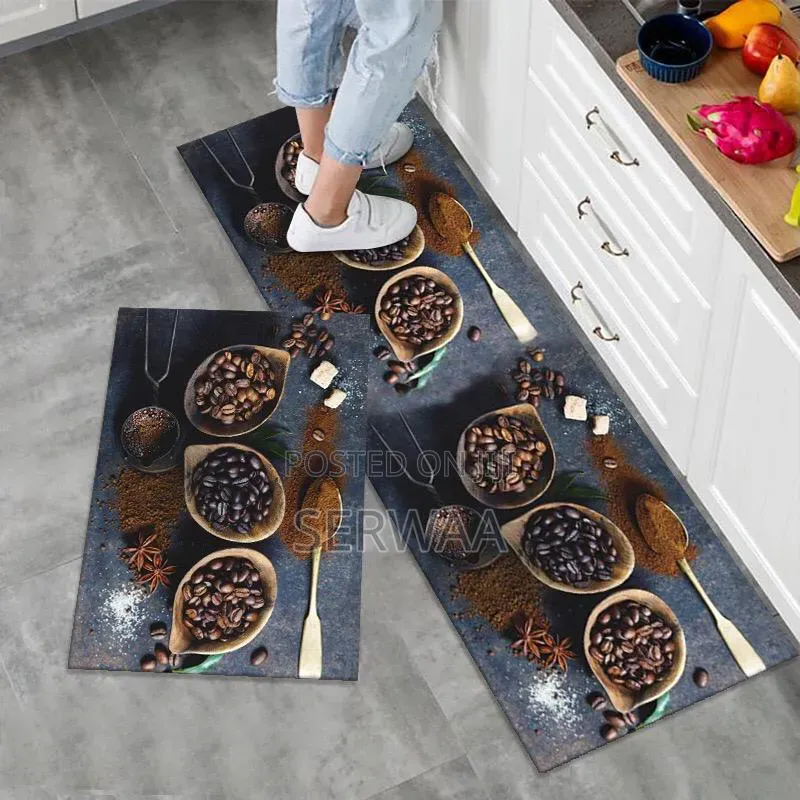 Absorbent Big Size 2 Piece Kitchen Mats