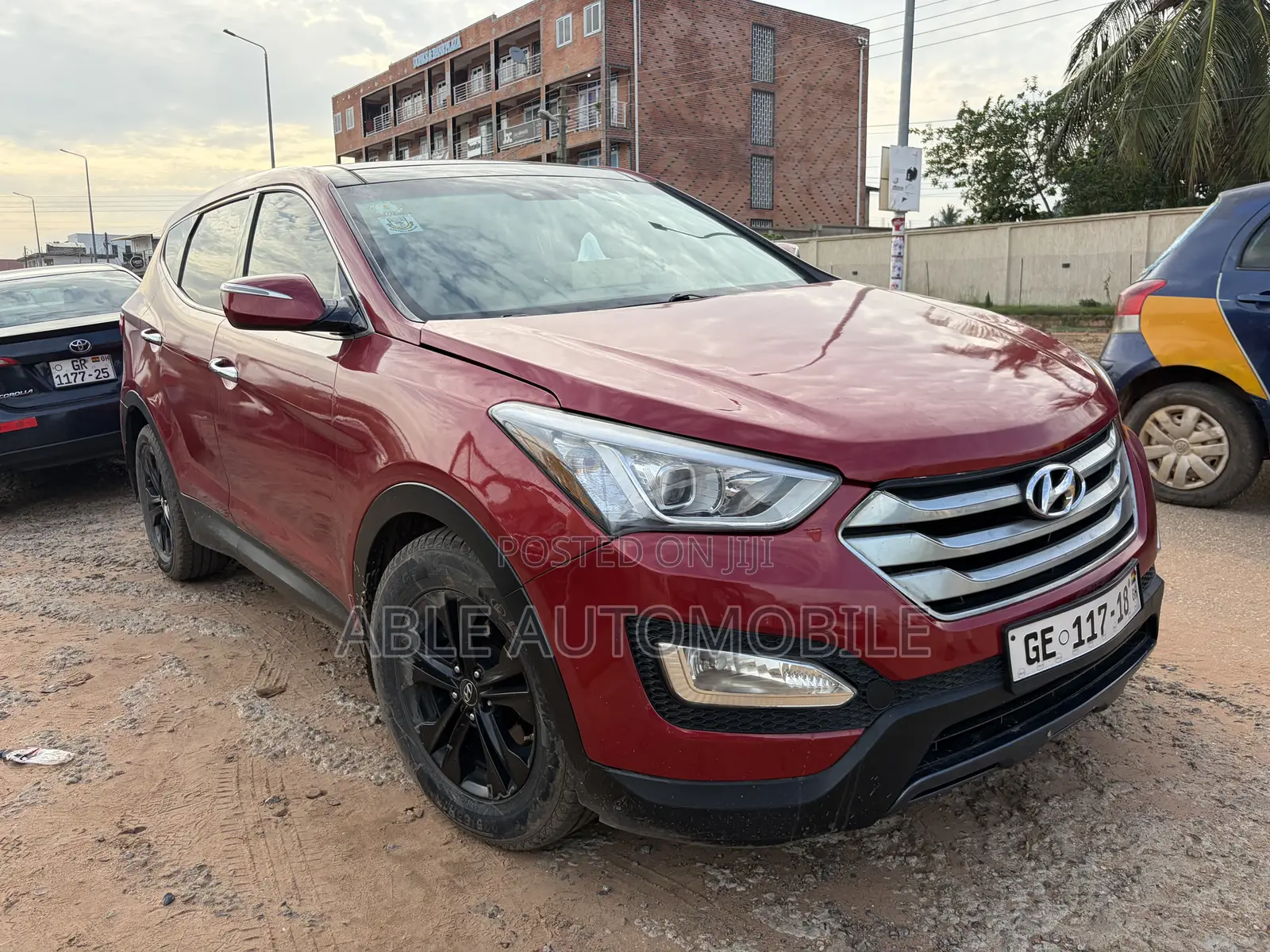 Hyundai Santa Fe Sport 2013 Red
