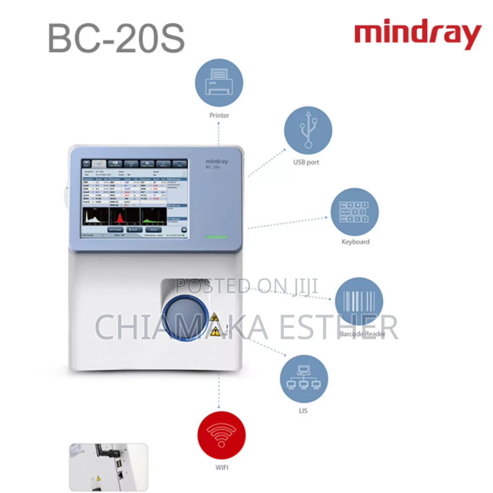 Hematology Machine Bc 20 Mindray