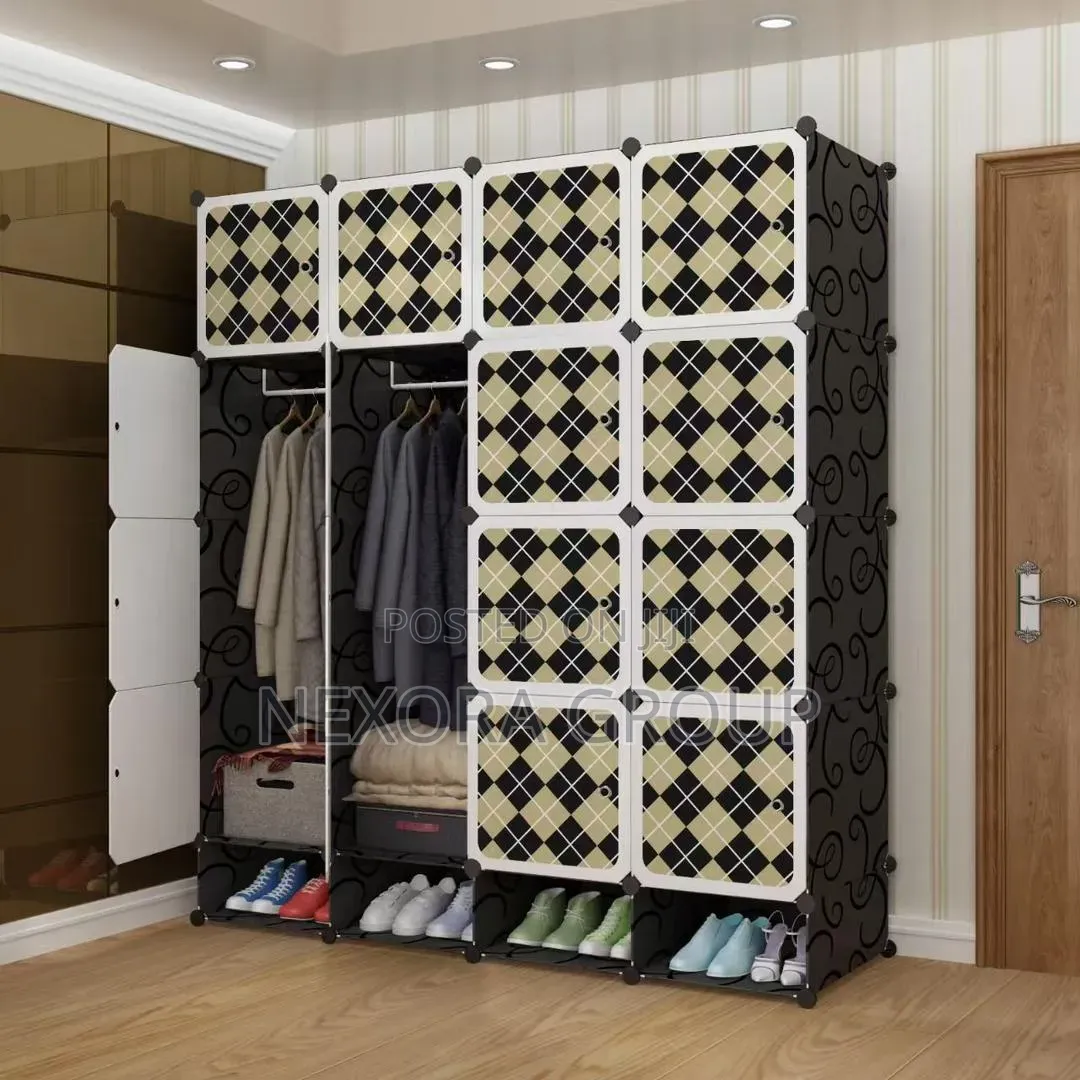 Cubes Wardrobe Modern Clothes Storage Organizer