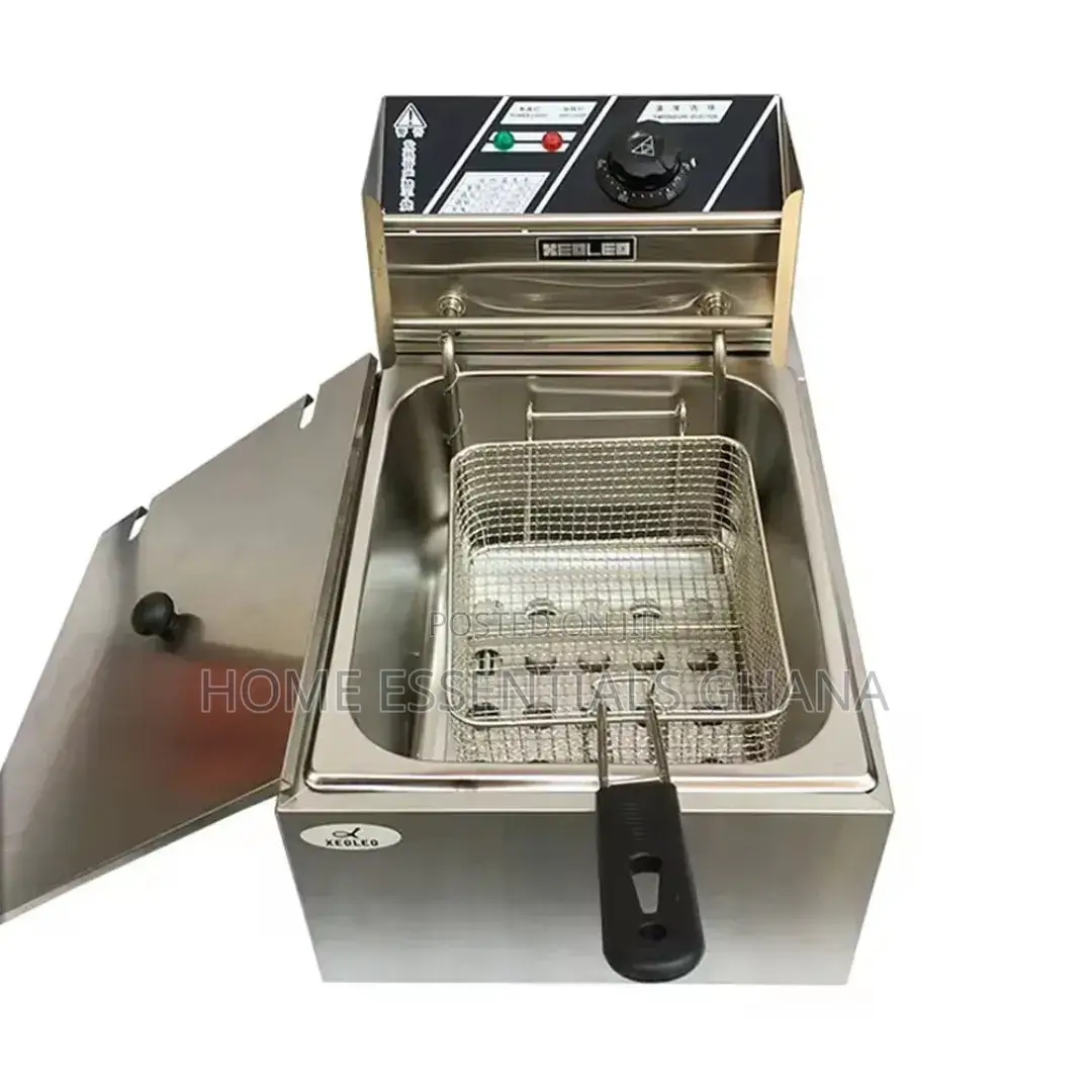 Single Deep Fryer – Stainless Steel Electric Frying Machine