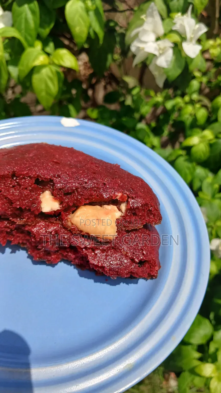 Gooey Red Velvet Chocolate Chip Cookies