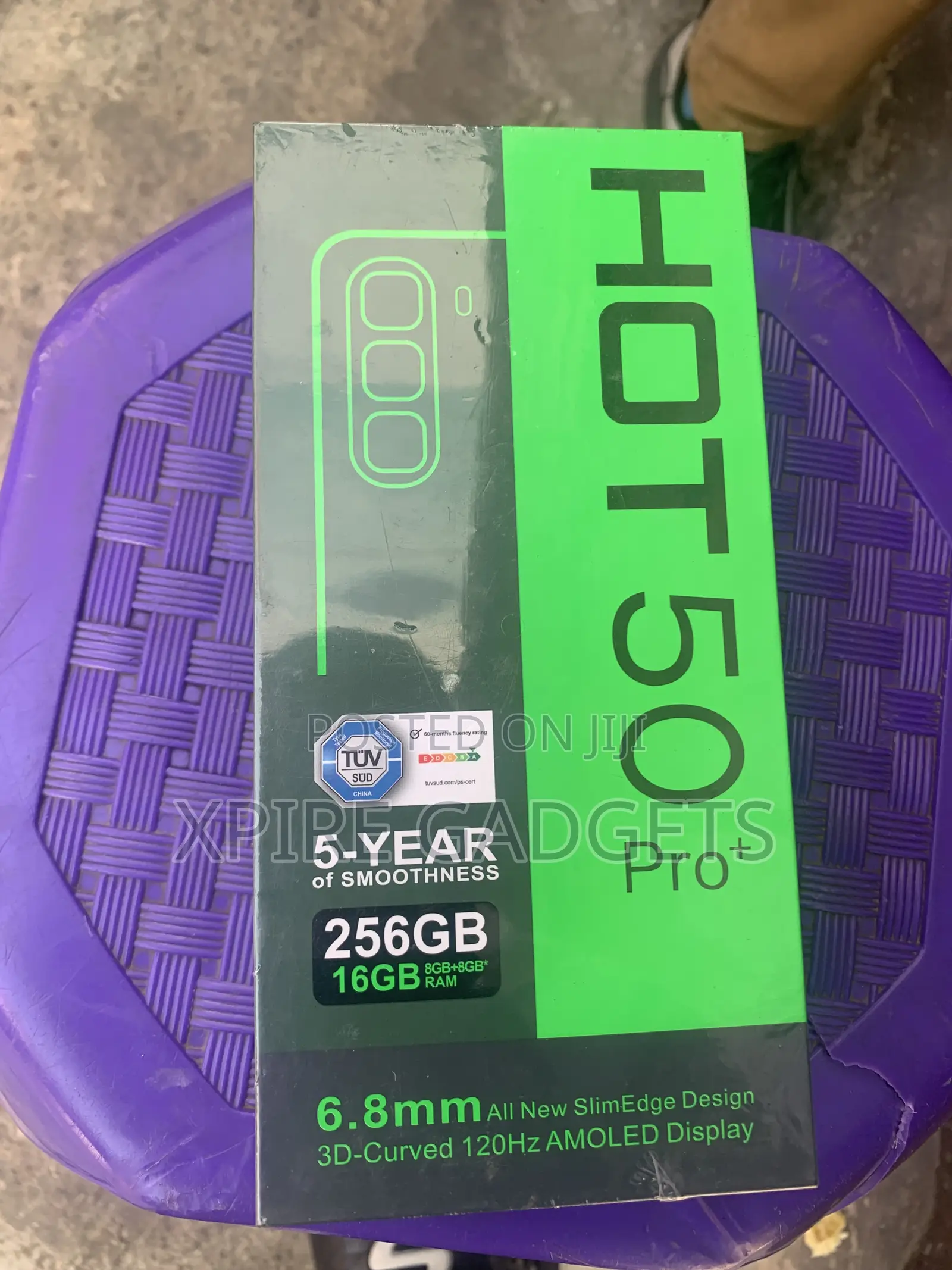 New Infinix Hot 50 Pro+ 4G 256 GB Black