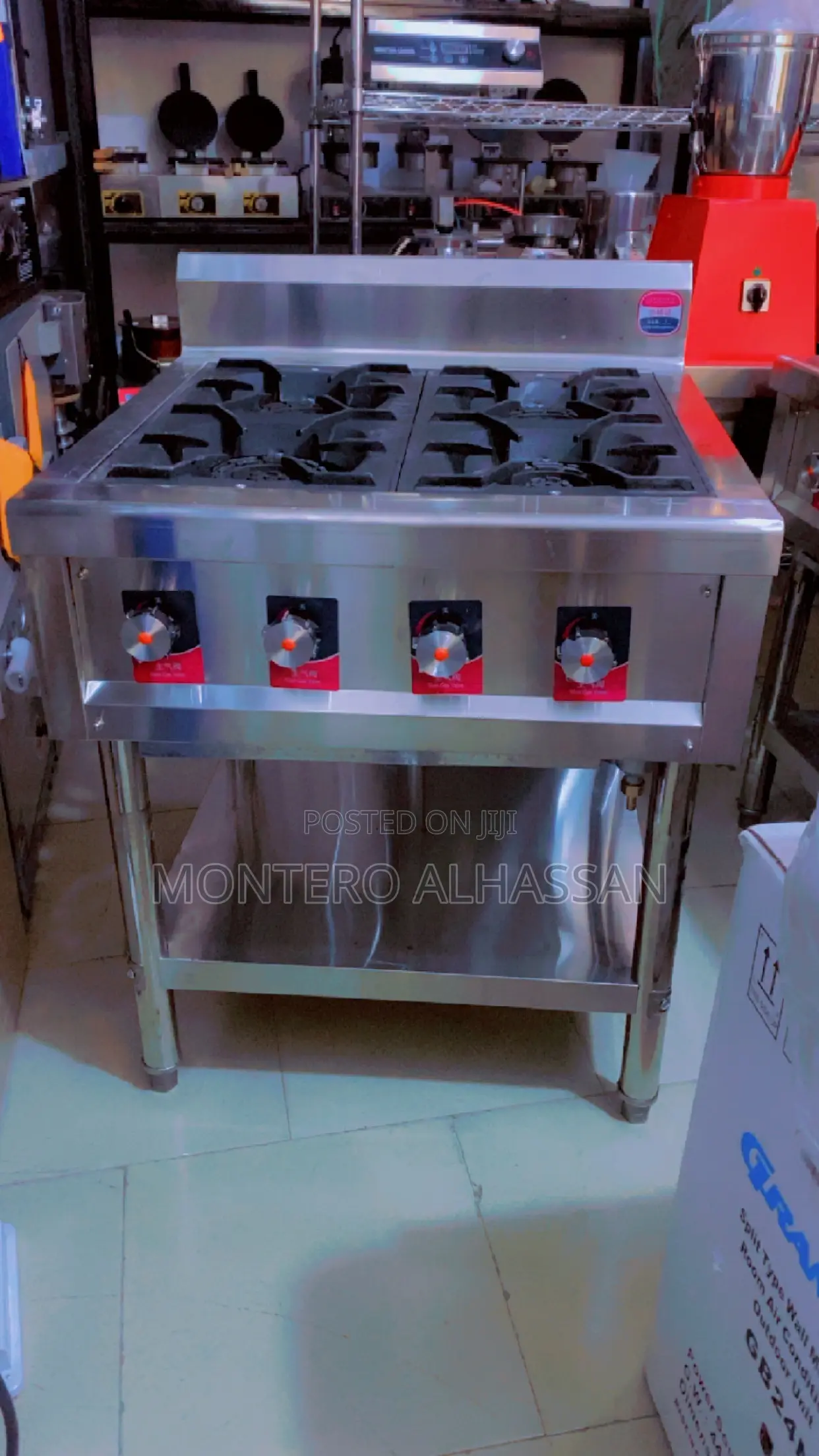 Gas 4 Burner Stove