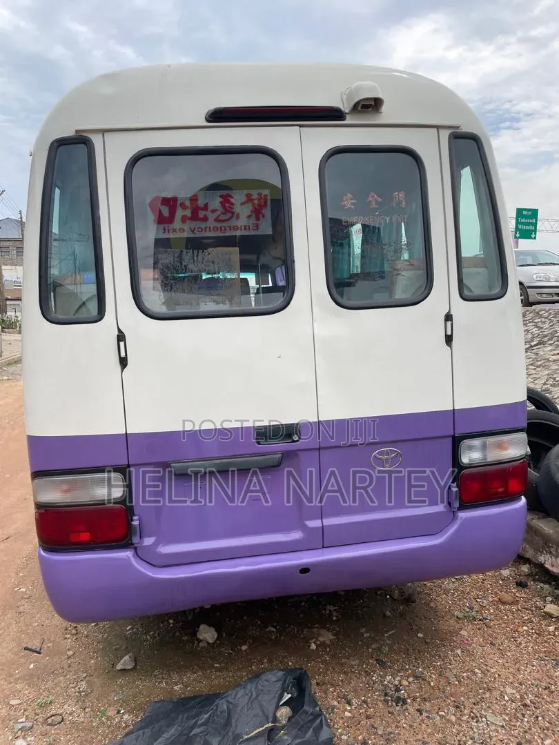 Toyota Coaster 2013 White