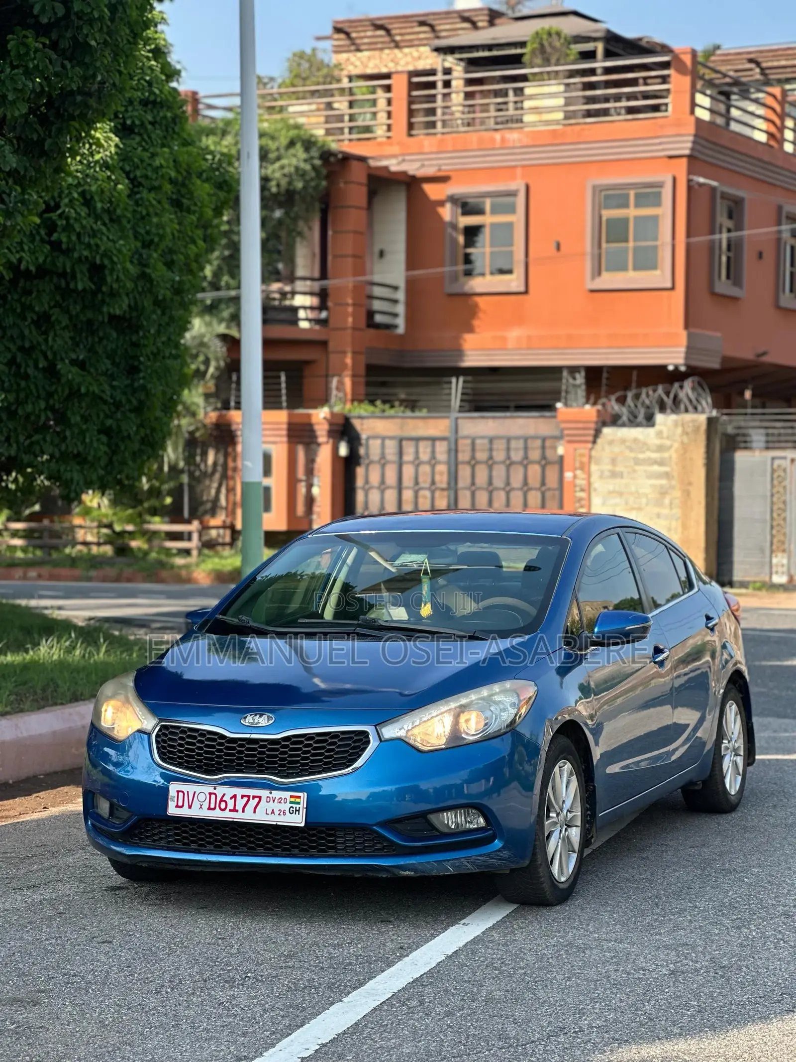 Kia Forte EX Sedan 2014 Blue