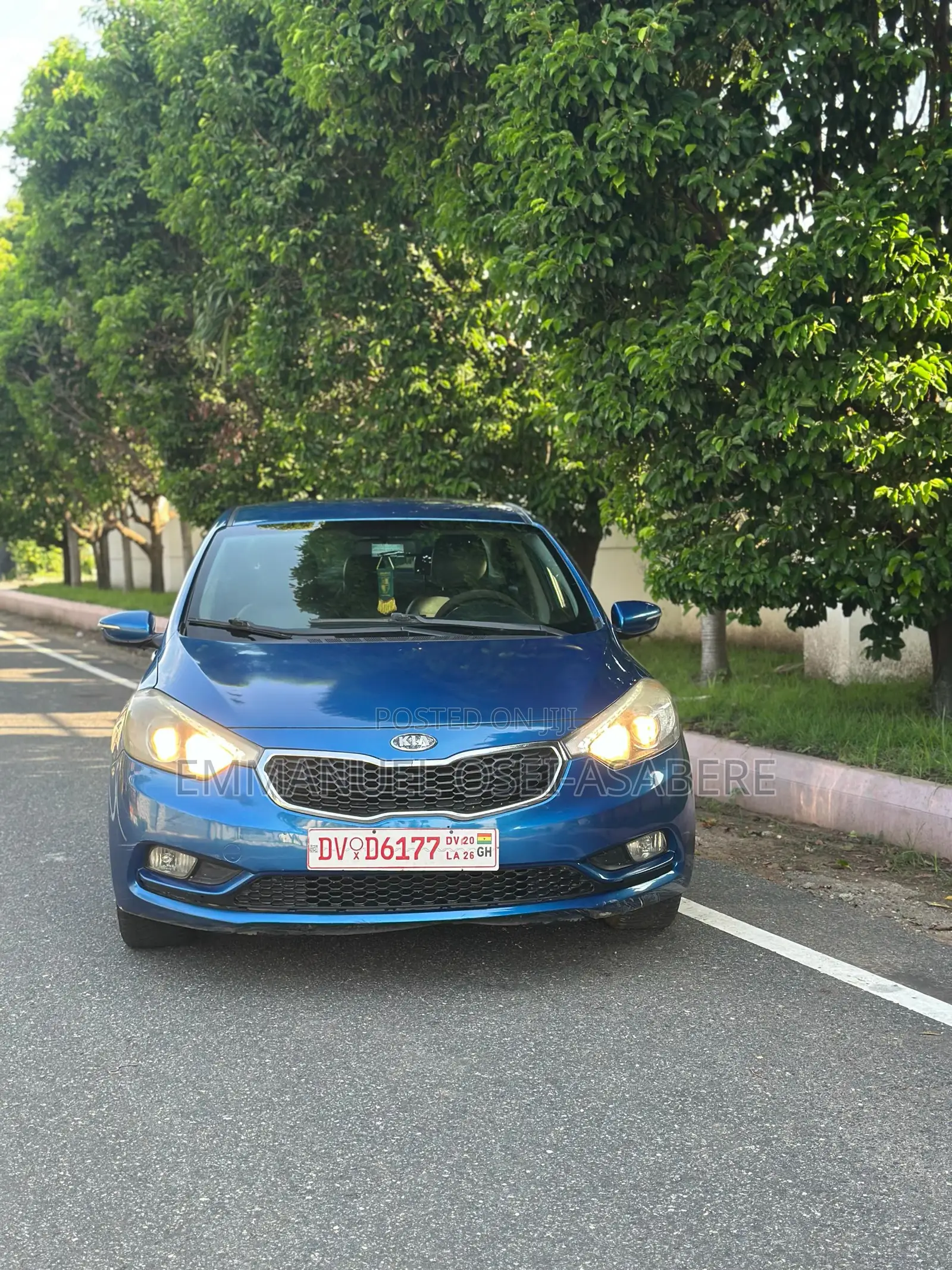 Kia Forte EX Sedan 2014 Blue