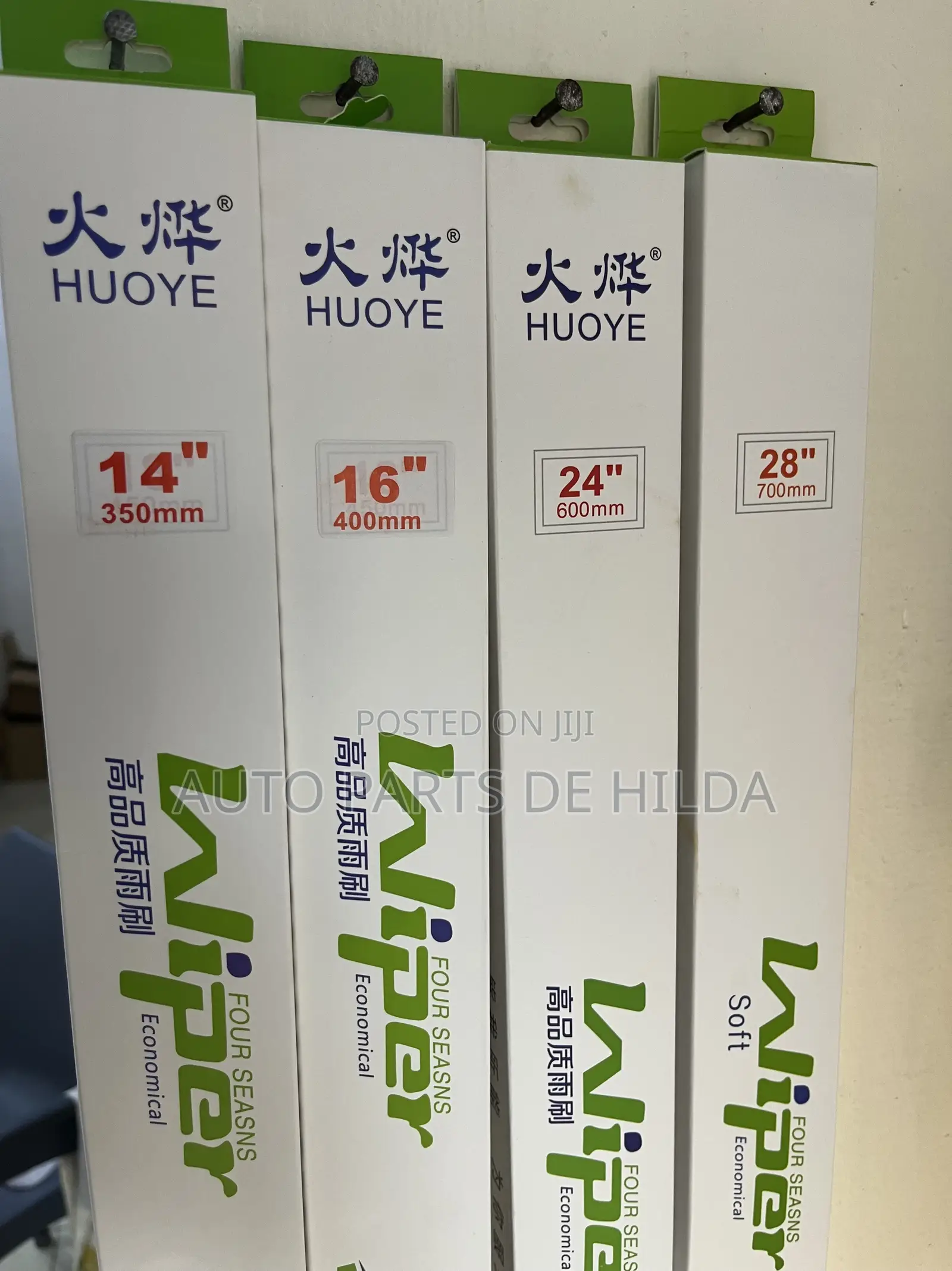 Original Wiper Blades (14”,16”,24”,28”) for All Cars