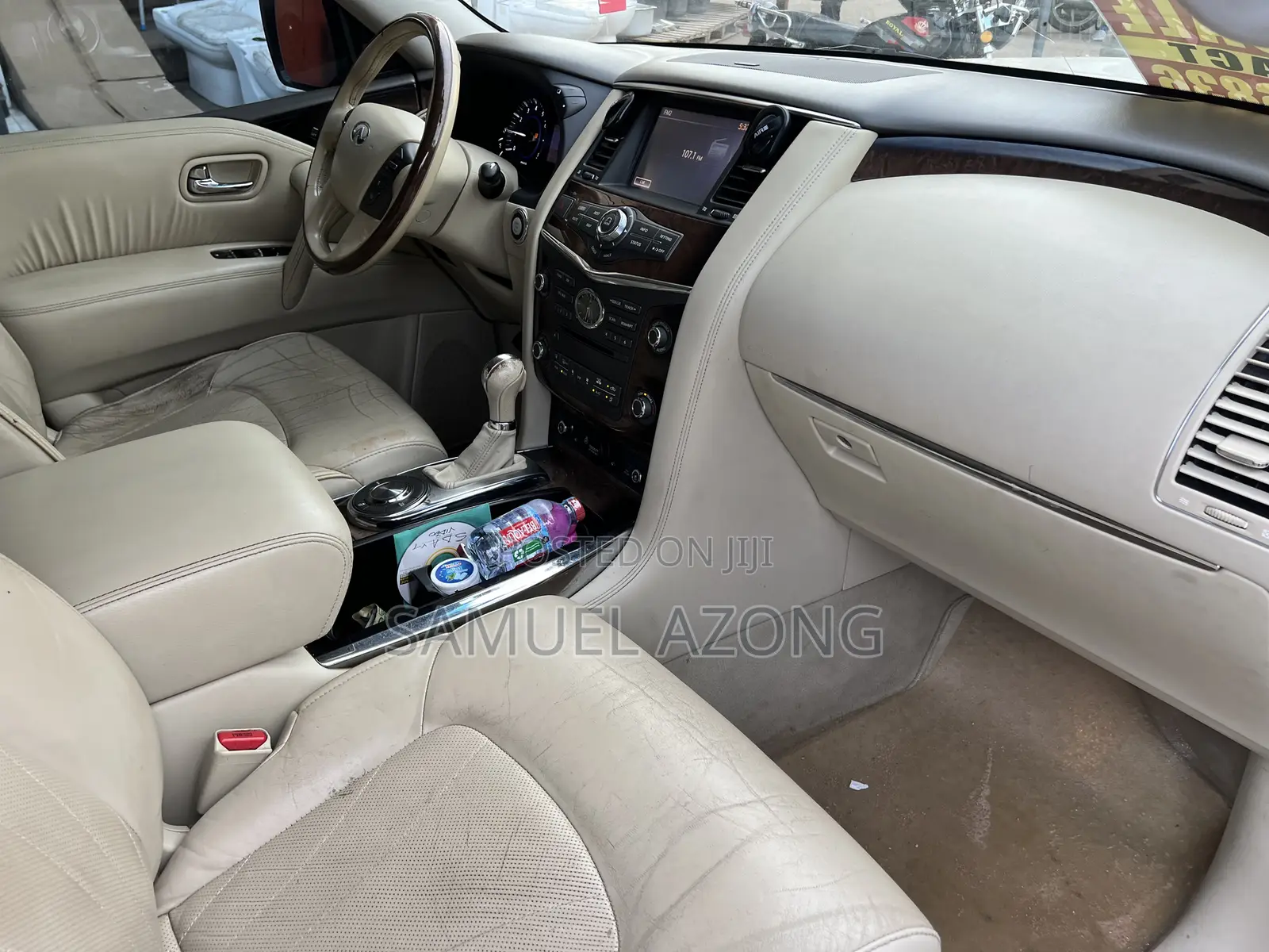 Infiniti QX80 2014 White